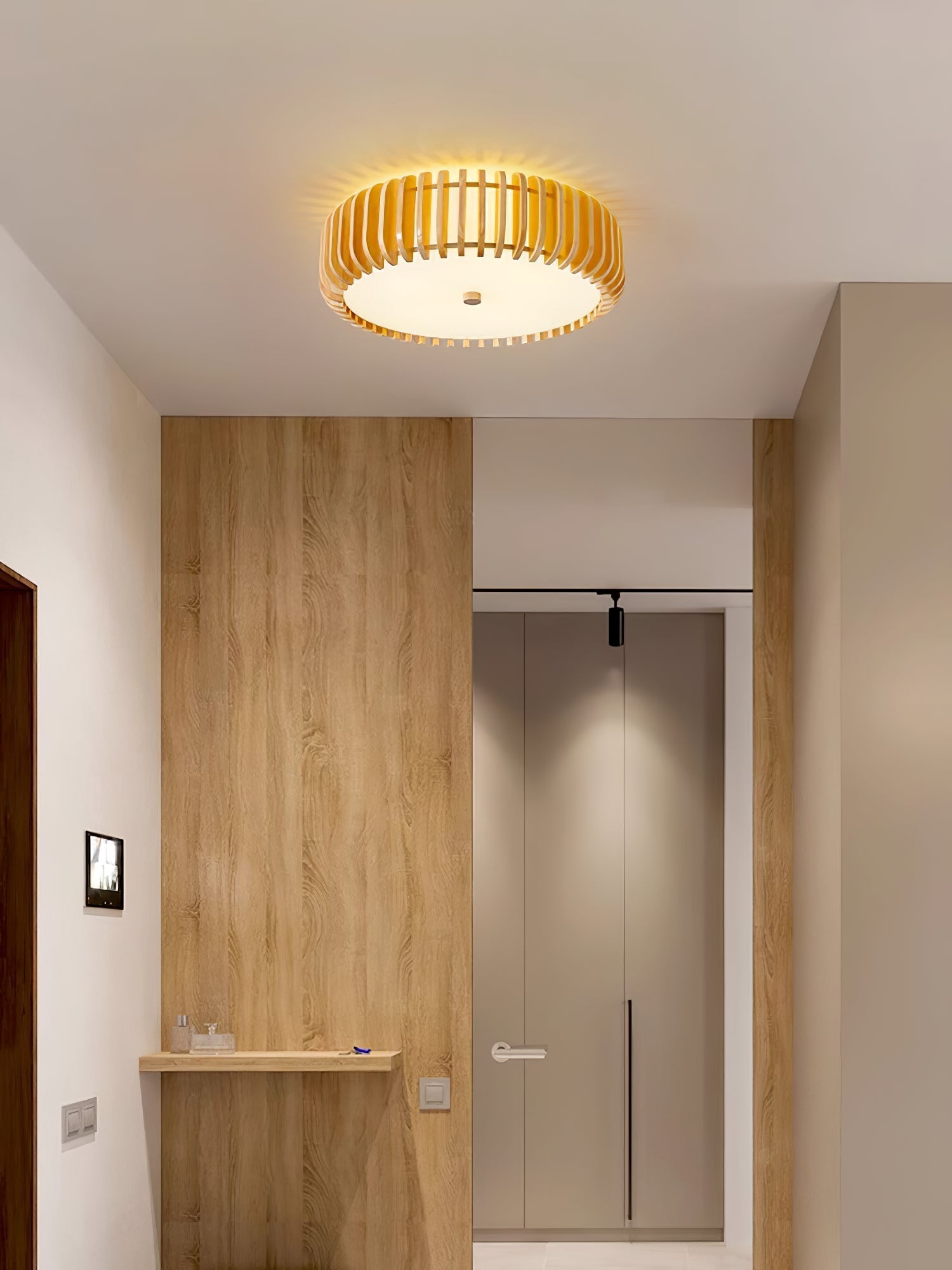 Vezorus Premium Elegance Wood Ceiling Lamp - Letslighting