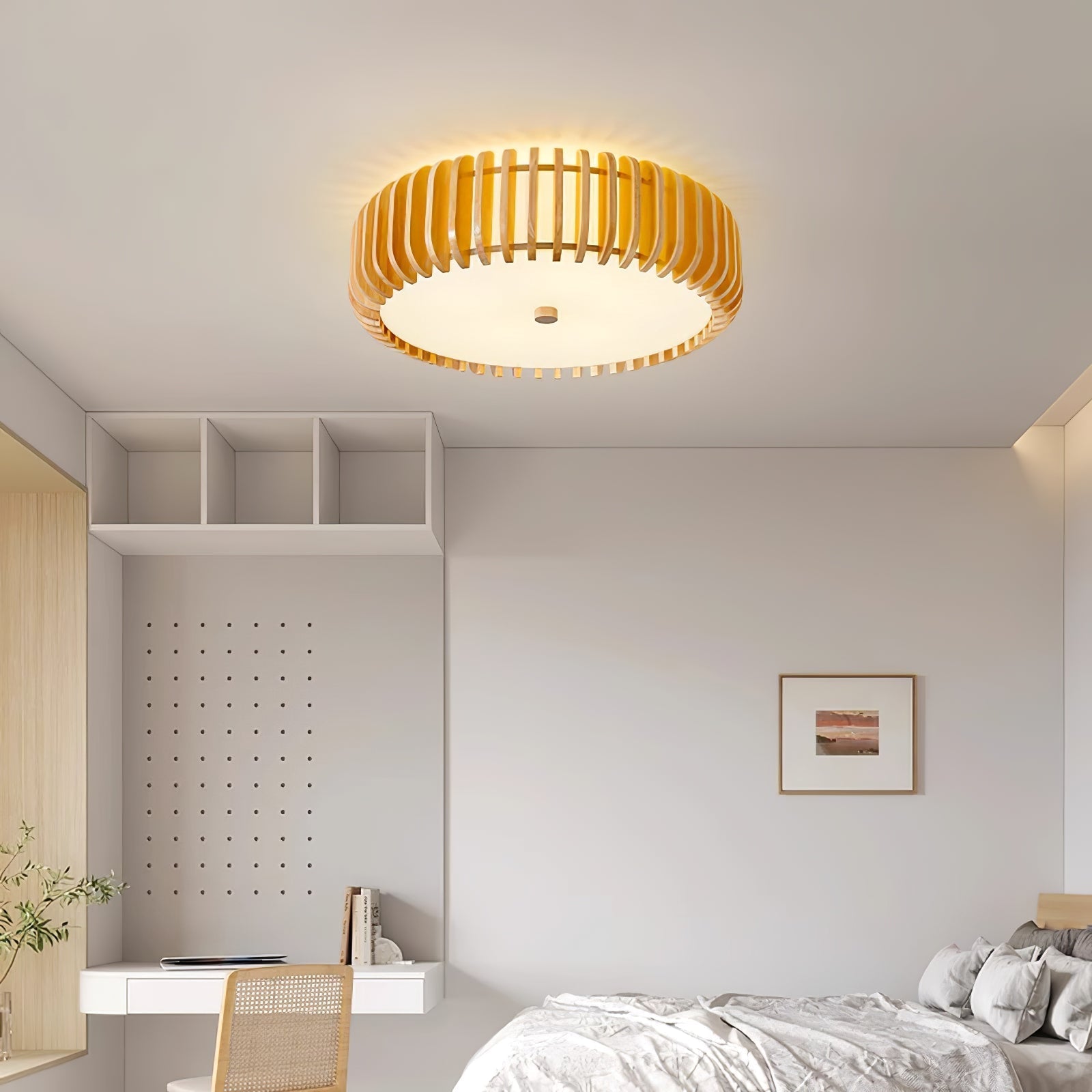Vezorus Premium Elegance Wood Ceiling Lamp - Letslighting