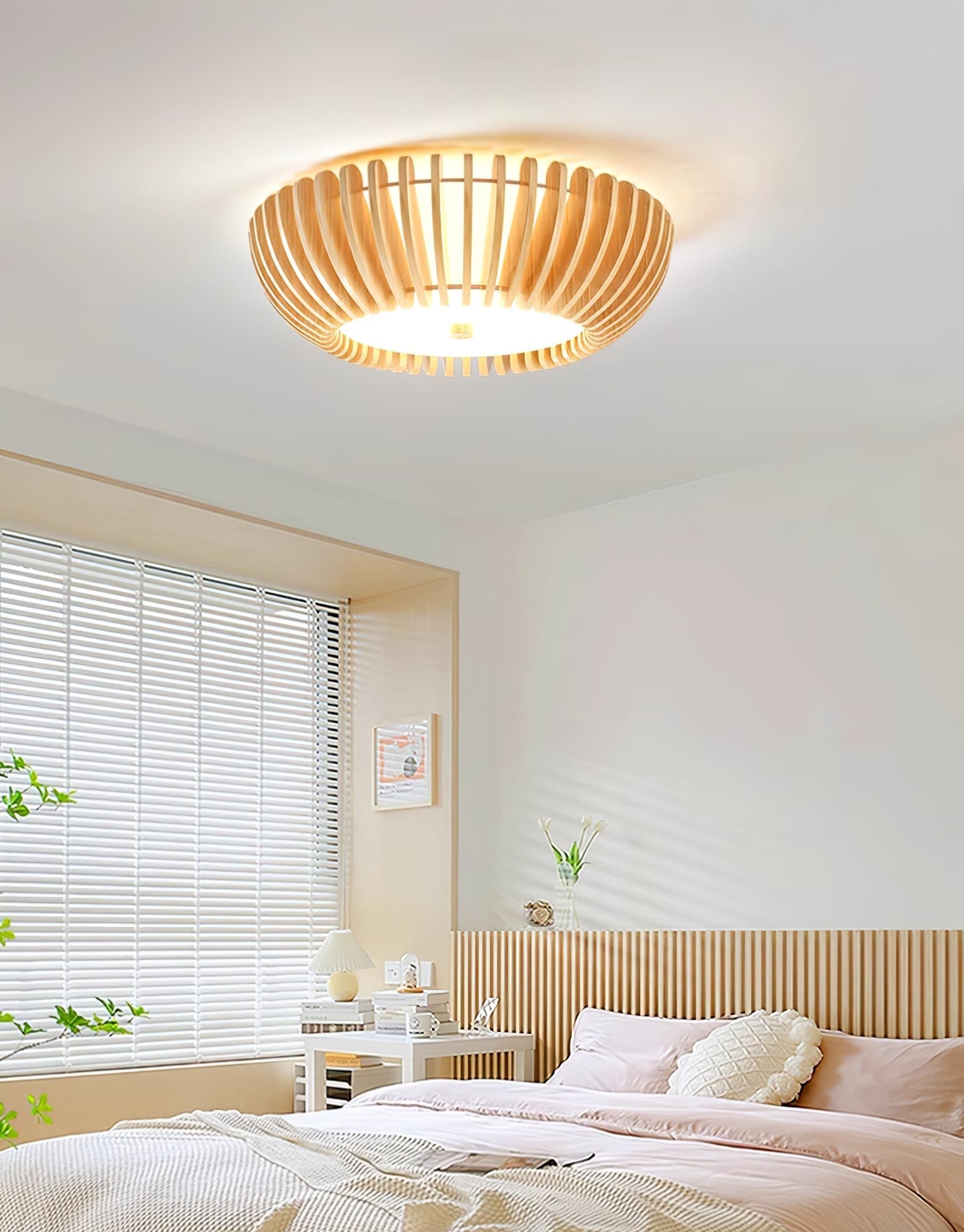 Vezorus Premium Elegance Wood Ceiling Lamp - Letslighting