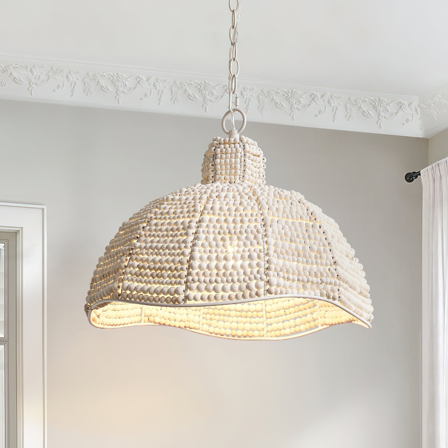 Veliraris Postmodern Luxury Wood Pendant Lamp - Letslighting