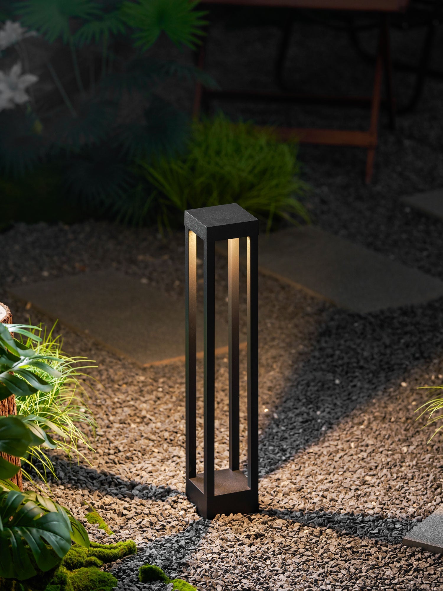 Obsidian Post Outdoor Light - Letslighting