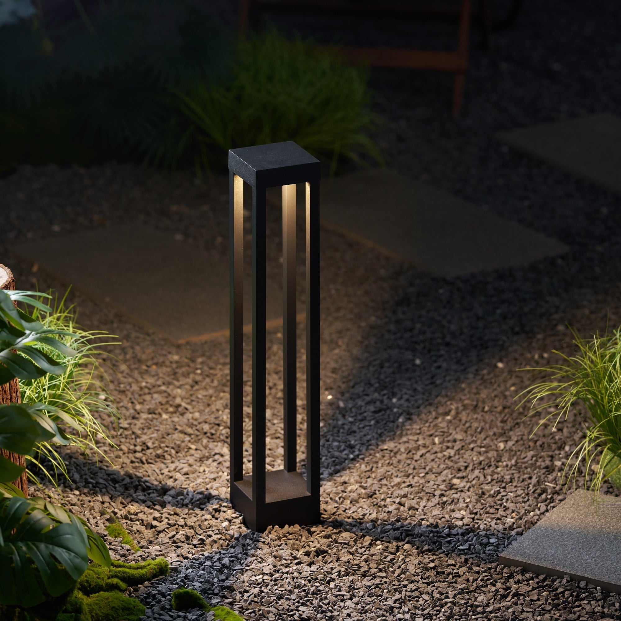 Obsidian Post Outdoor Light - Letslighting
