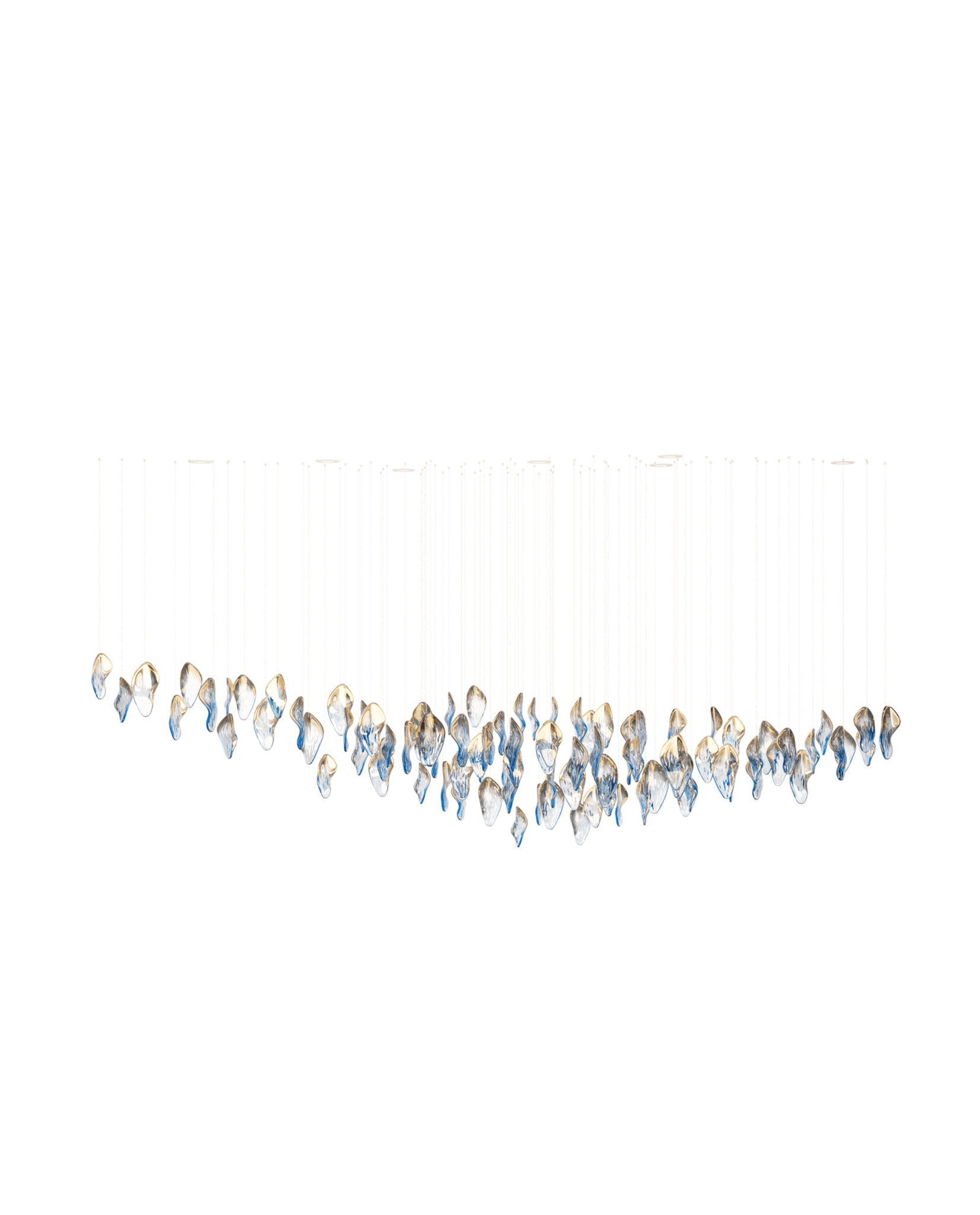 Ocean Drift Blown Glass Customize Chandelier - Letslighting