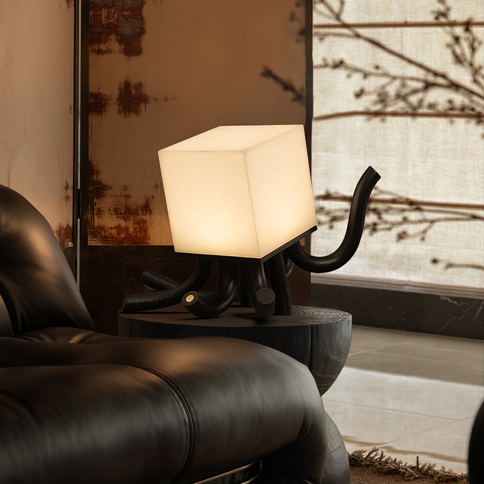 Ivvinos Tentacle Alabaster Table Lamp - Letslighting