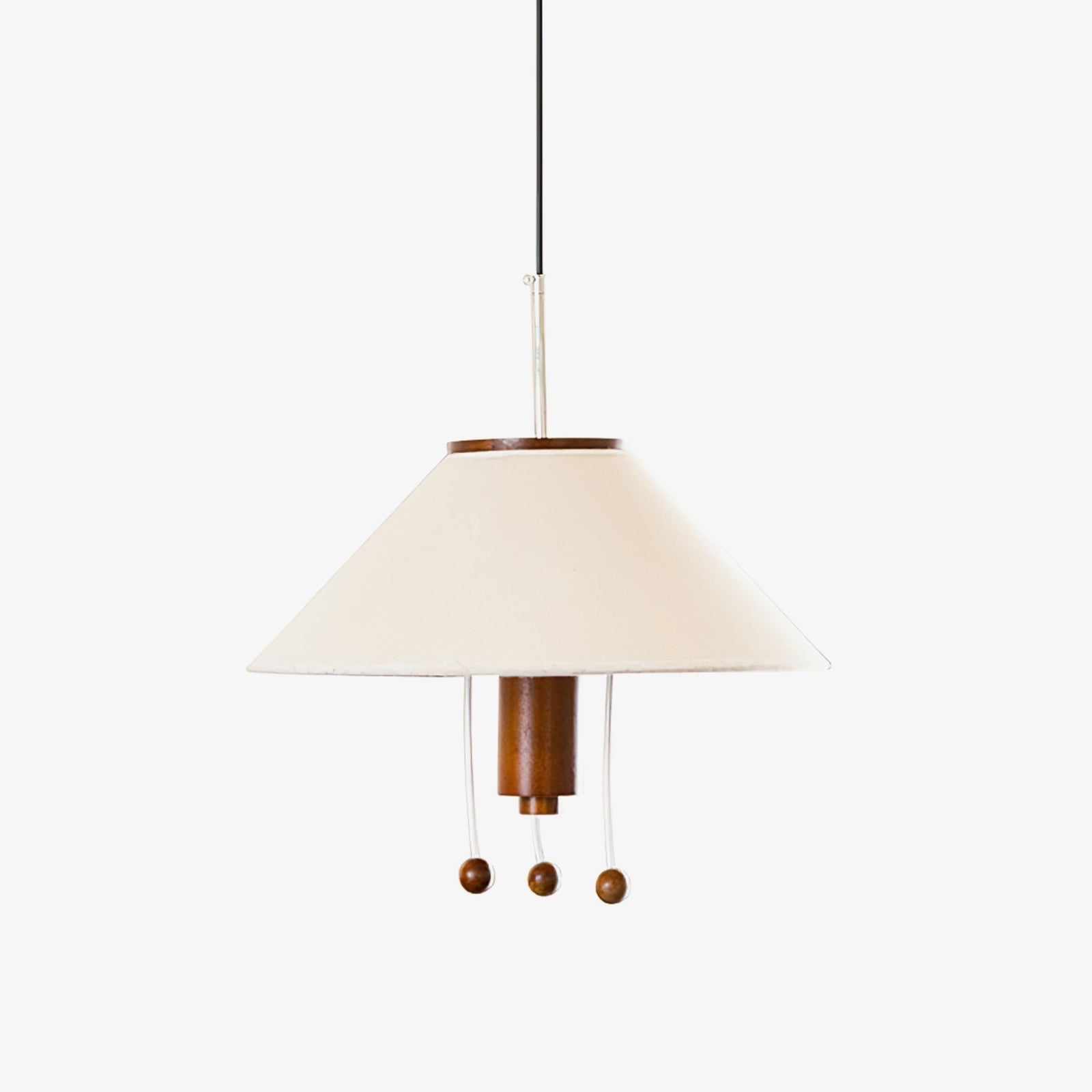 Zathee Nordic Art Classic Wood Fabric Pendant Lamp - Letslighting