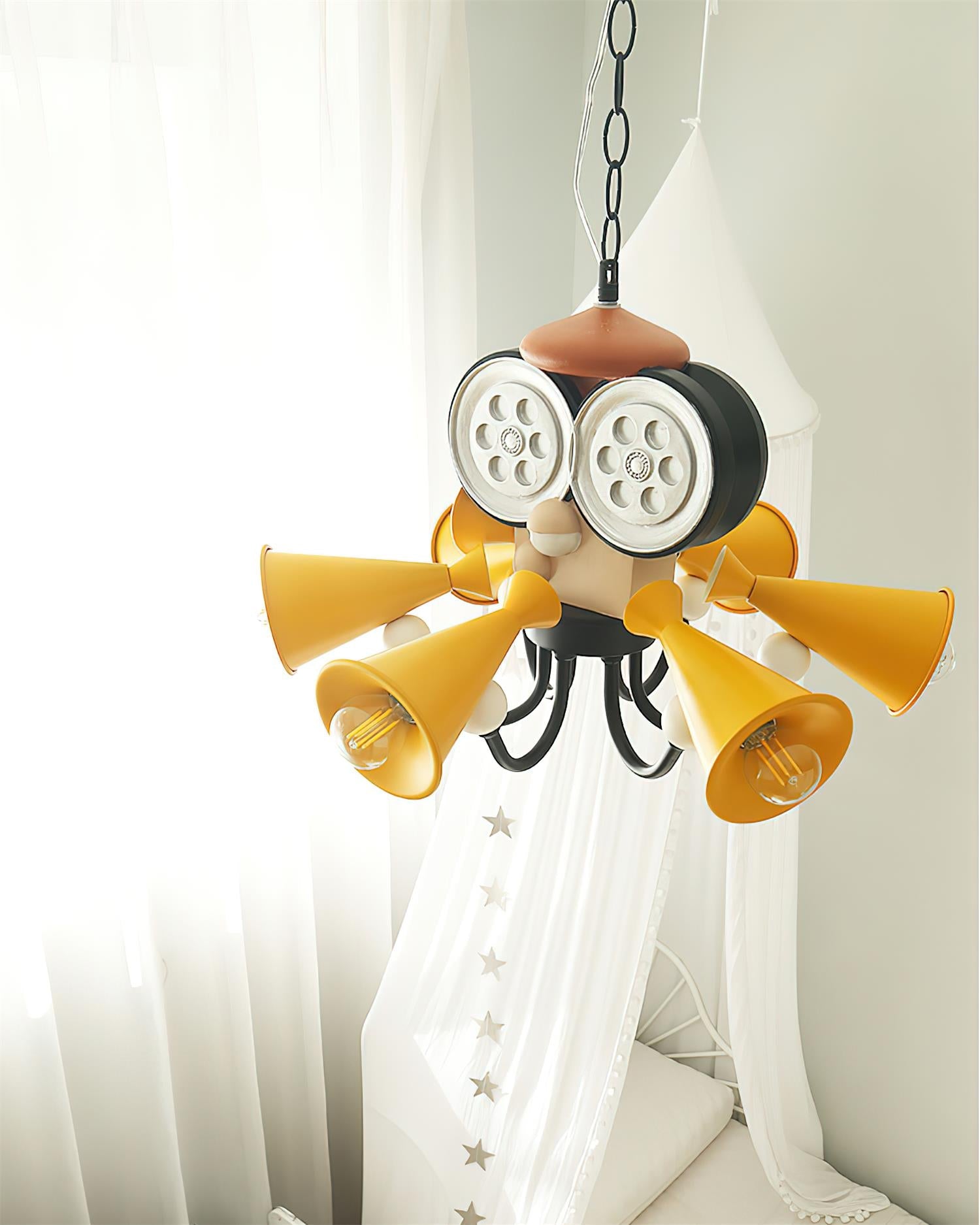 Octopus Chandelier Director Resin & Playful - Letslighting