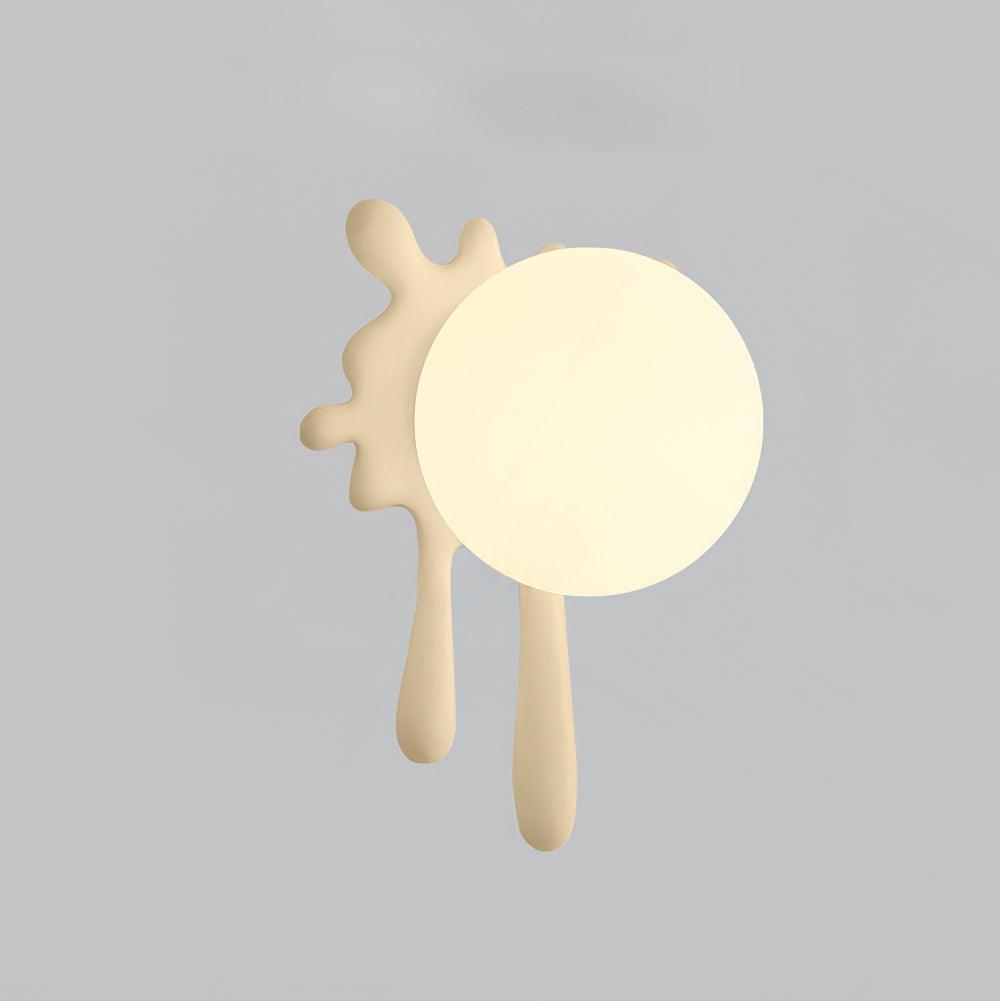 Wall Lamp Abstract Resin Splash Globe Light Playful Artistic - Letslighting