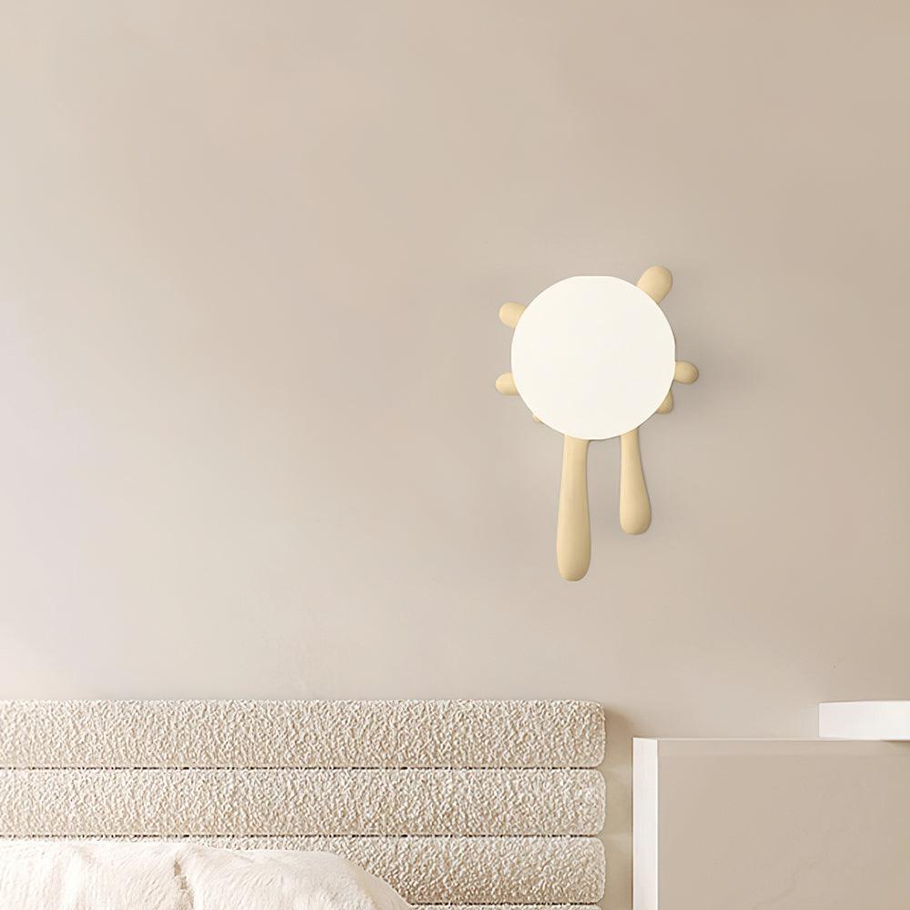 Wall Lamp Abstract Resin Splash Globe Light Playful Artistic - Letslighting
