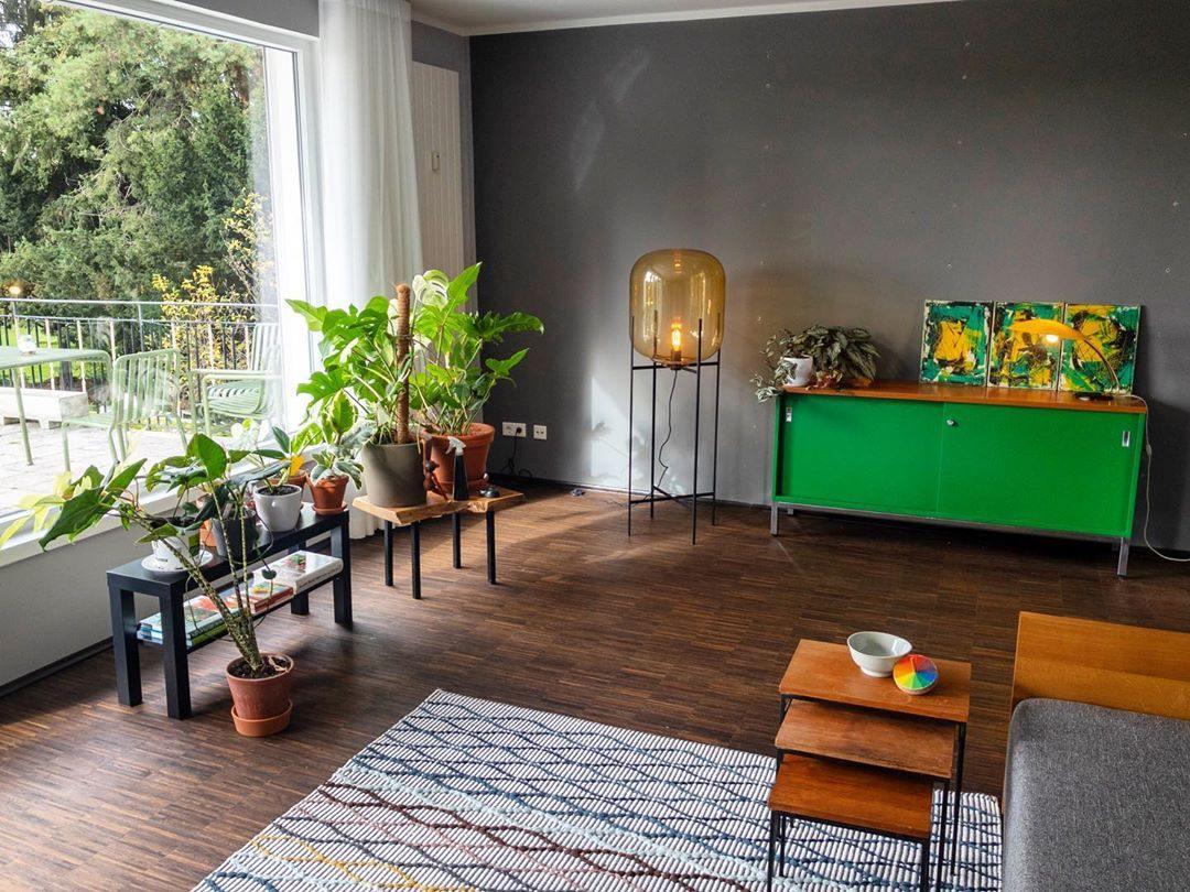 Zevia Glass Industrial Floor lamp - Letslighting