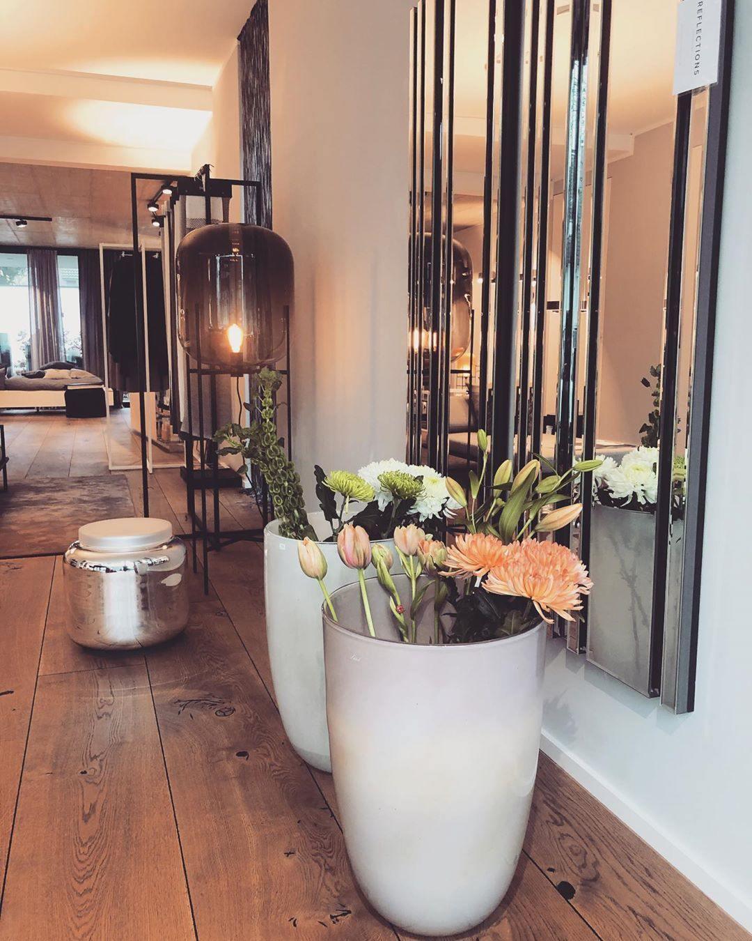 Zevia Glass Industrial Floor lamp - Letslighting