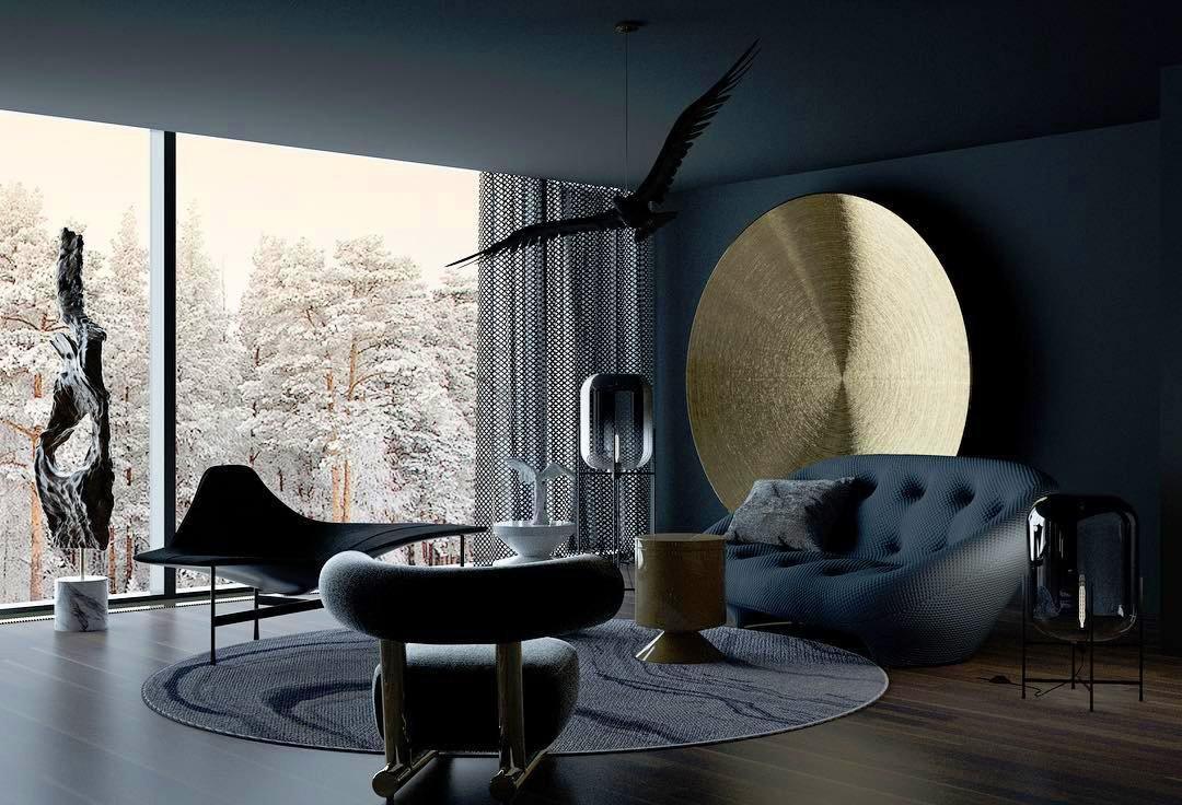 Zevia Glass Industrial Floor lamp - Letslighting