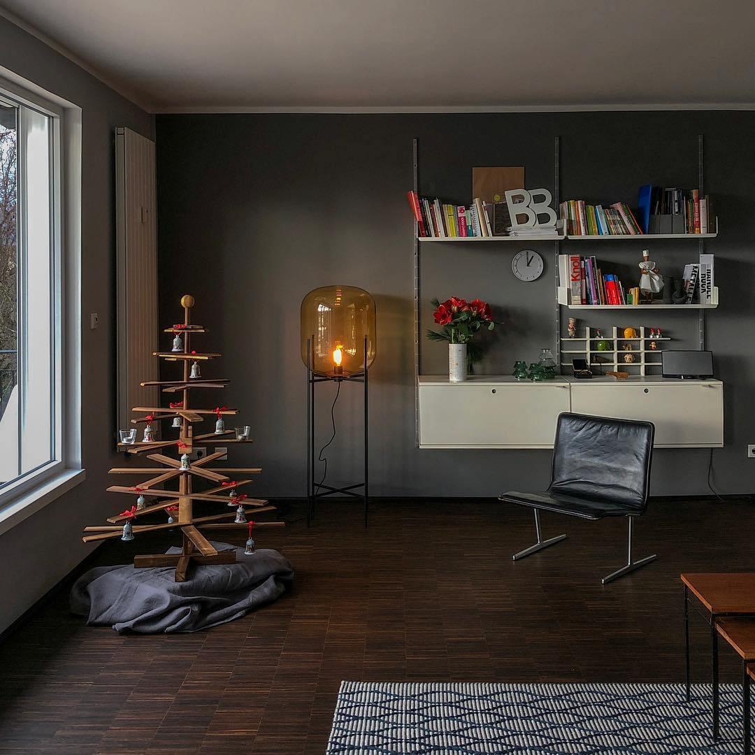 Zevia Glass Industrial Floor lamp - Letslighting