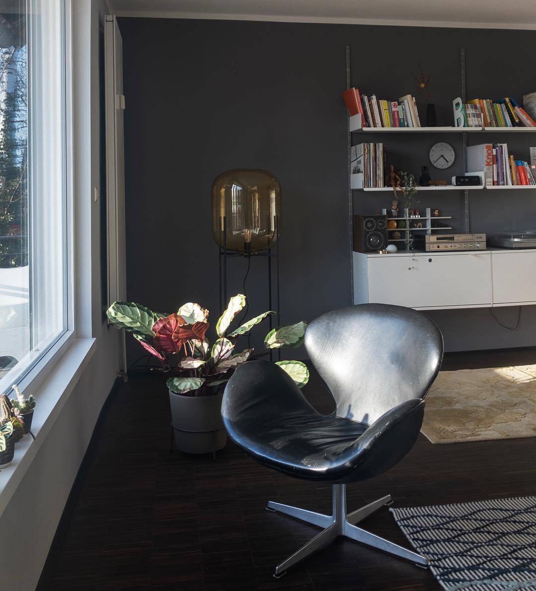 Zevia Glass Industrial Floor lamp - Letslighting