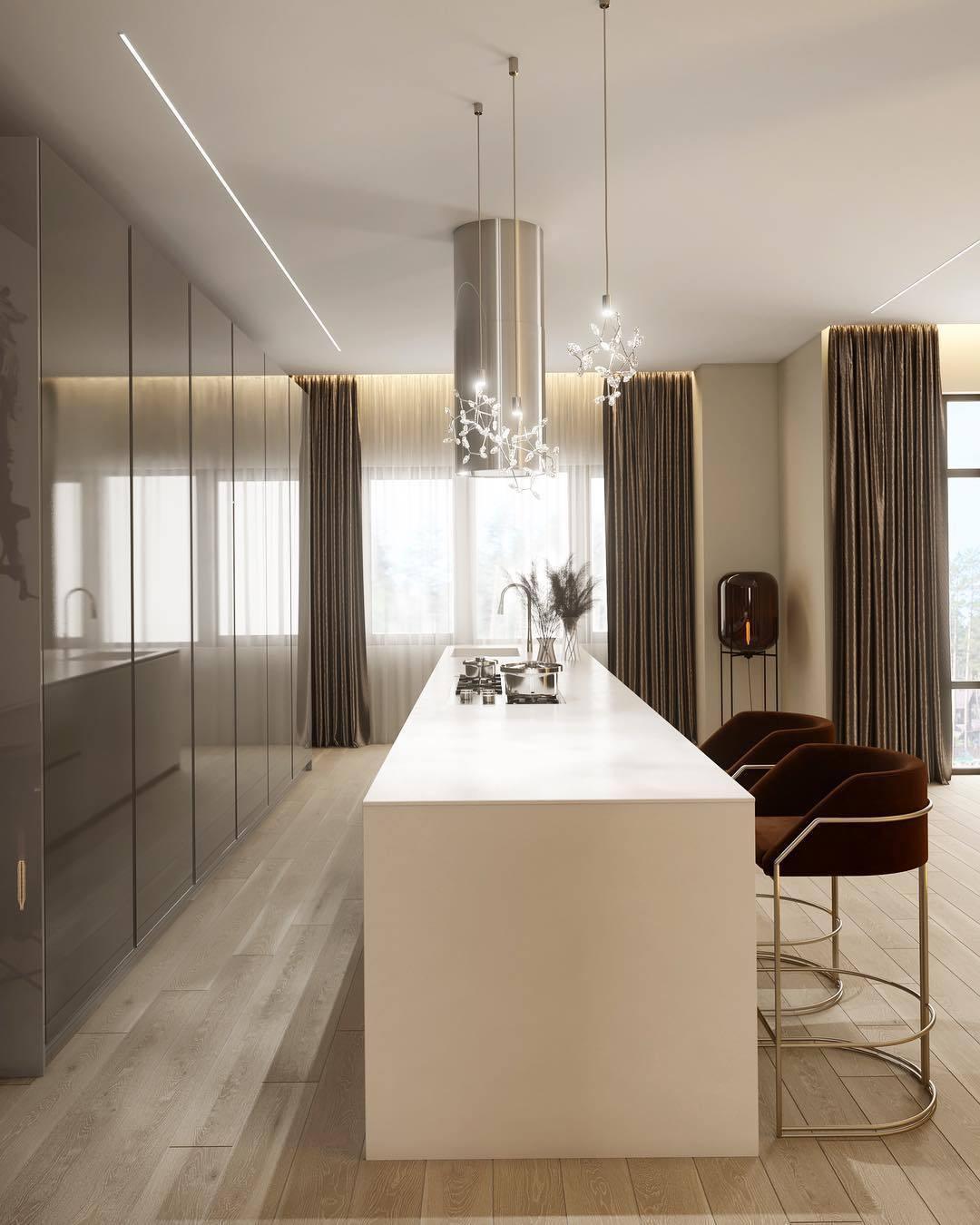 Zevia Glass Industrial Floor lamp - Letslighting