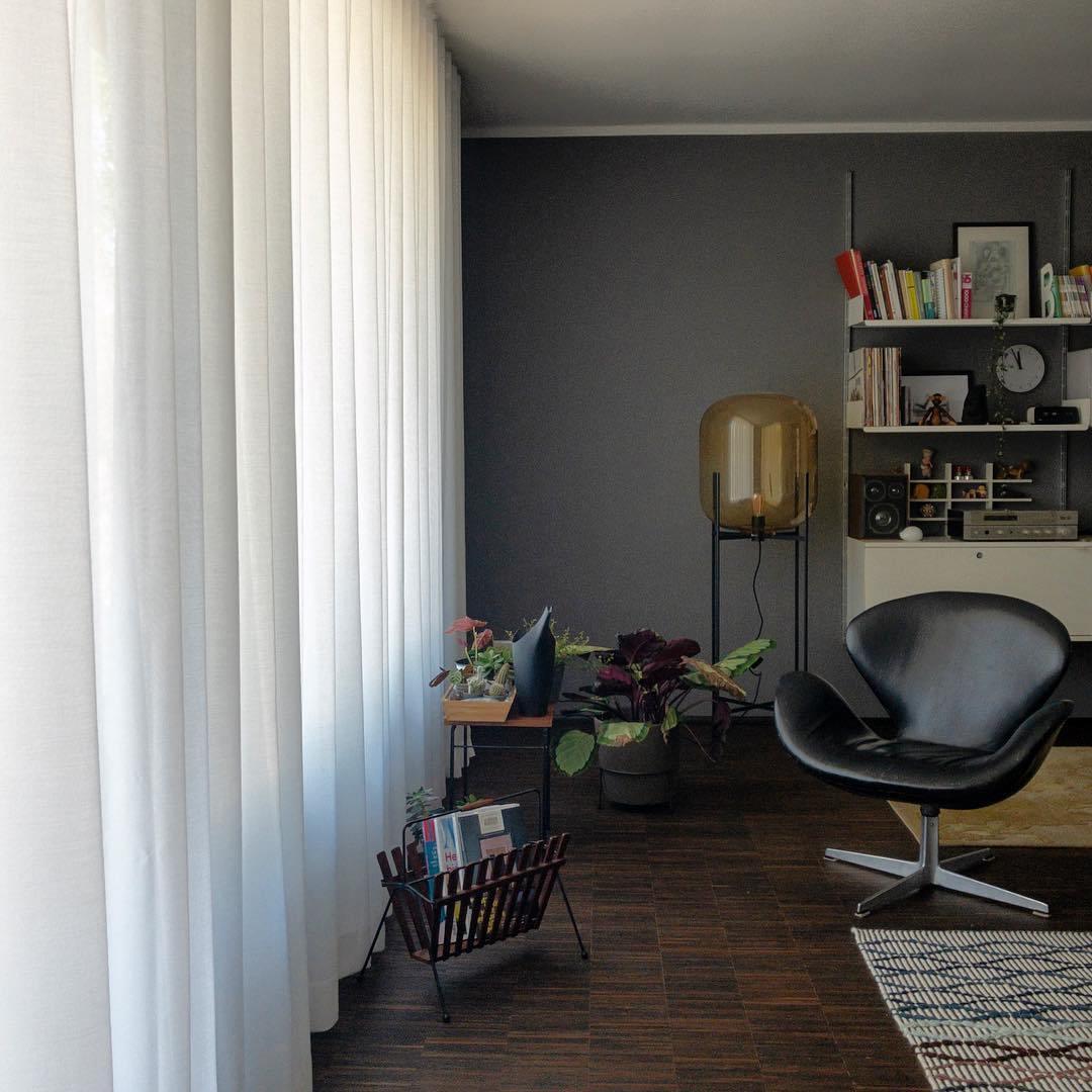 Zevia Glass Industrial Floor lamp - Letslighting