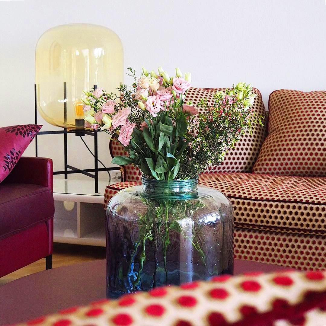 Zevia Glass Industrial Floor lamp - Letslighting