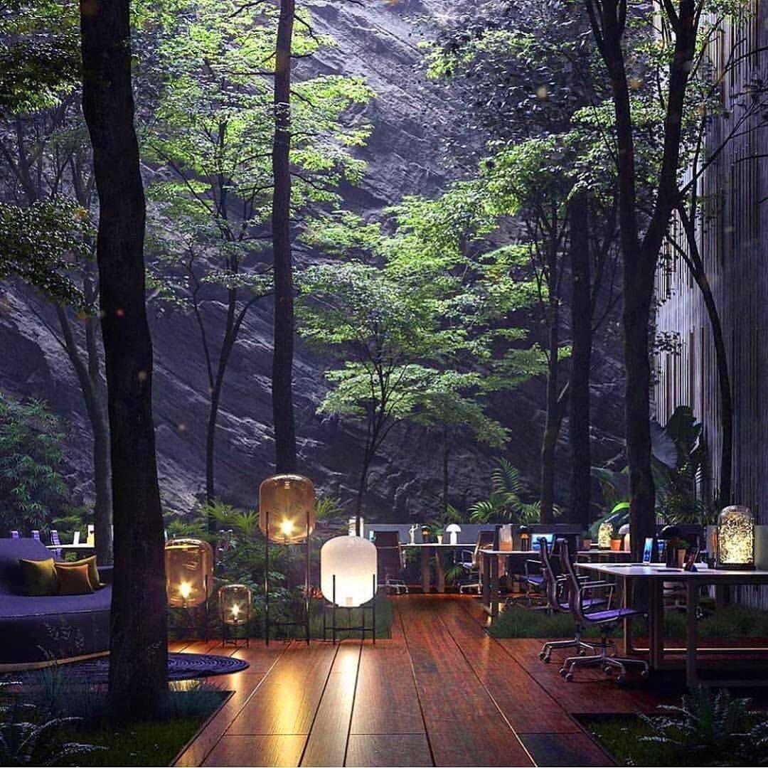 Zevia Glass Industrial Floor lamp - Letslighting