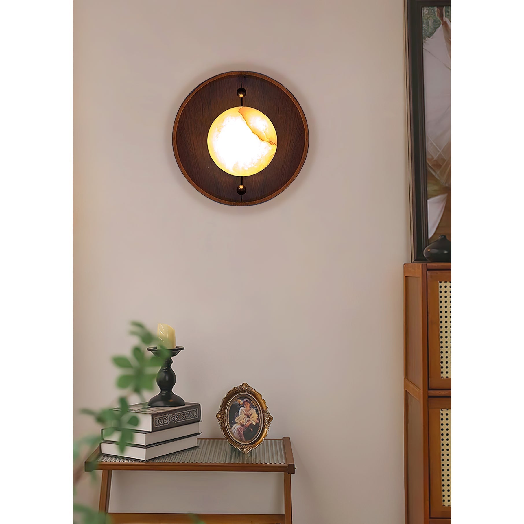 Evtala Modern Minimalist Alabaster Wall Lamp - Letslighting