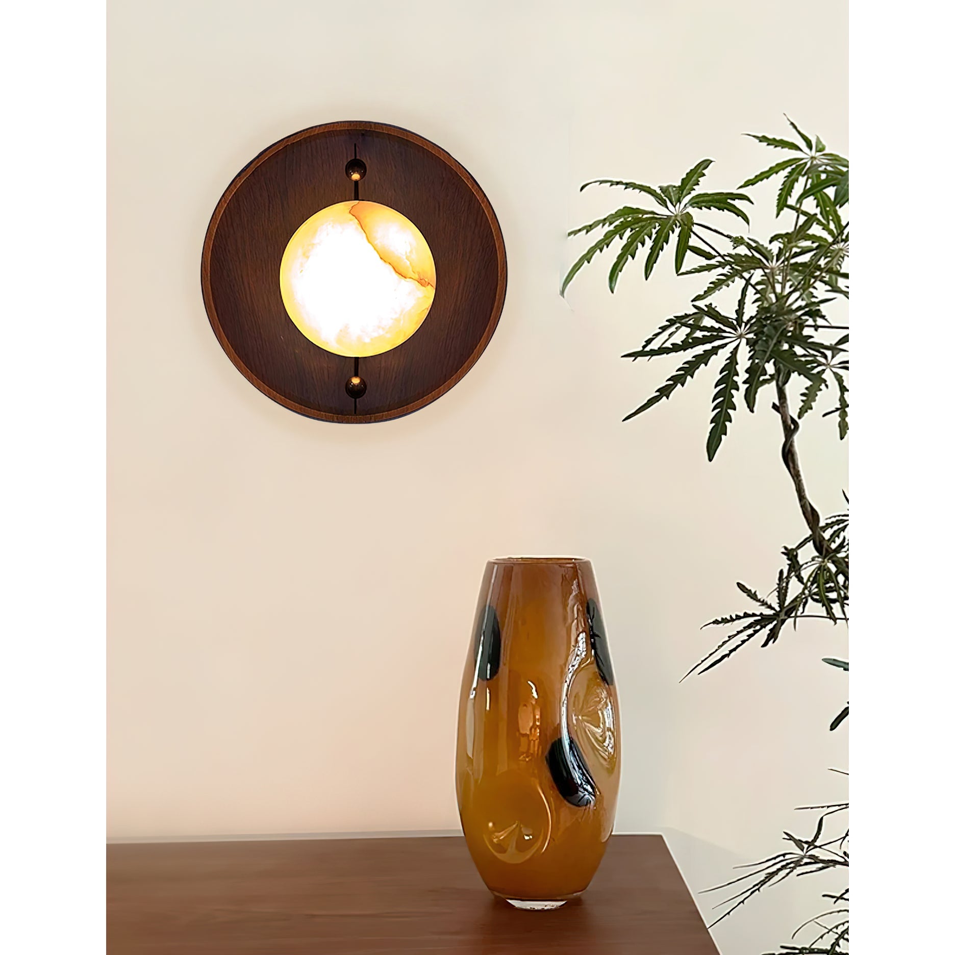 Evtala Modern Minimalist Alabaster Wall Lamp - Letslighting