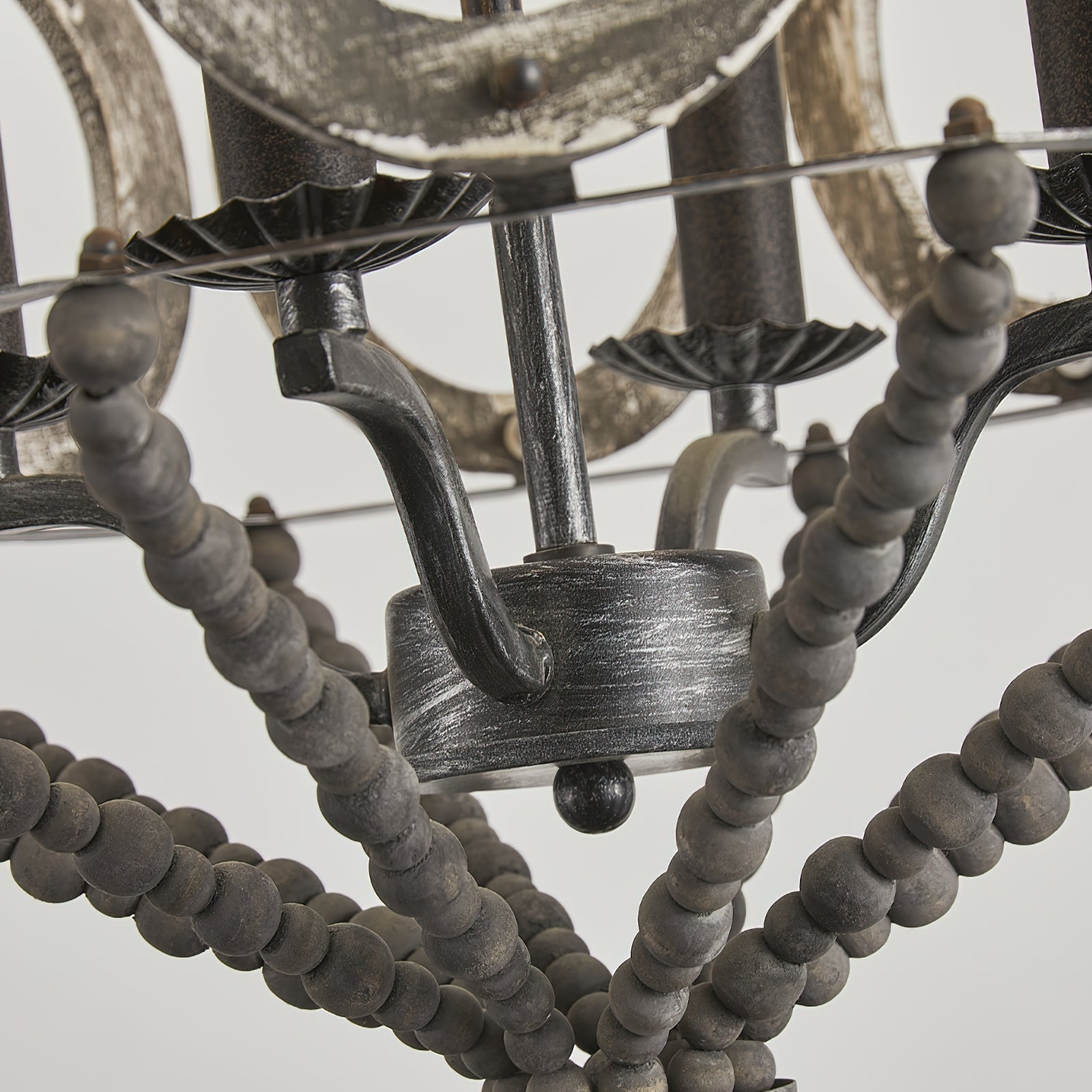 Zasorila Vintage Wooden Chandelier - Letslighting