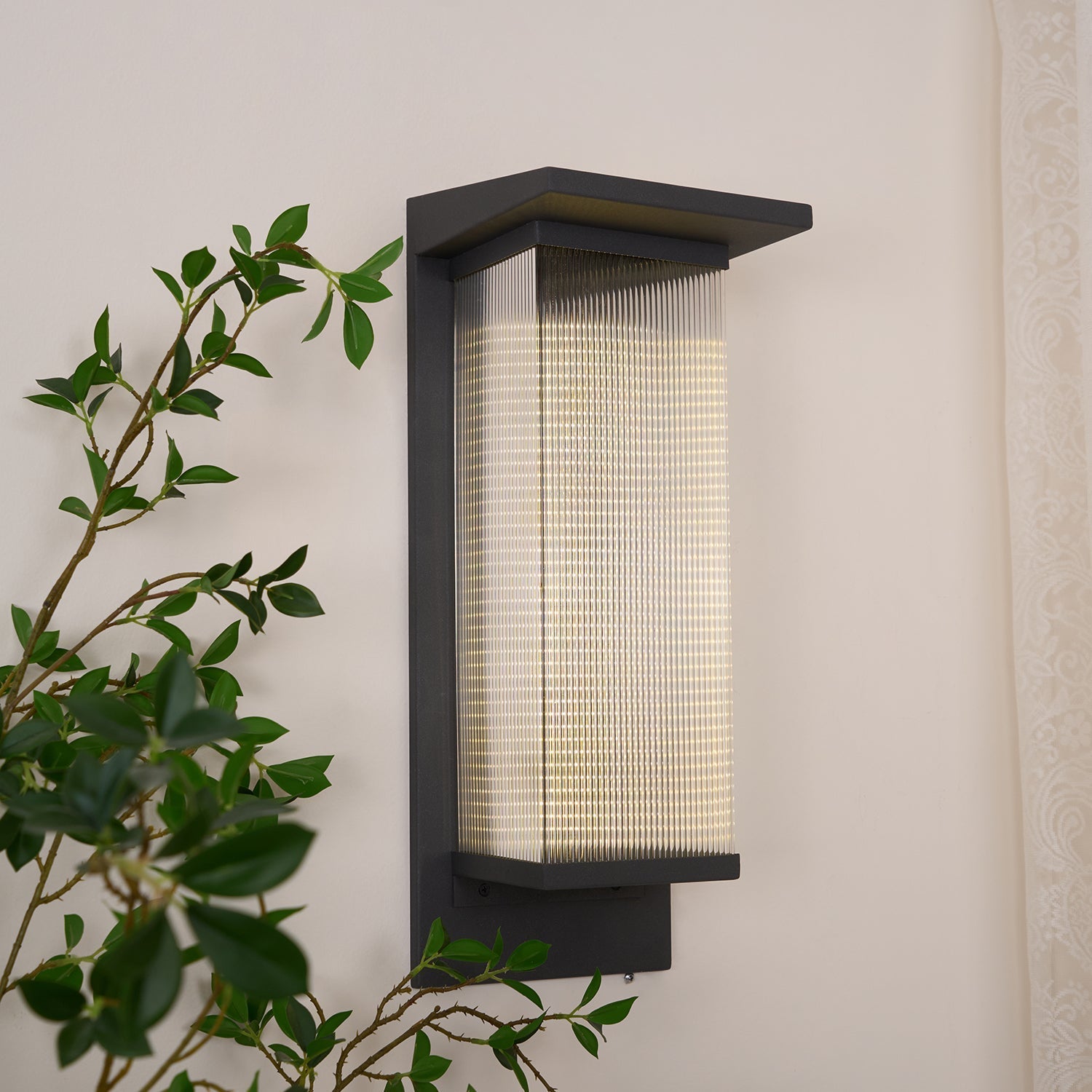 Solarise Steel Contemporary Wall Lamp - Letslighting