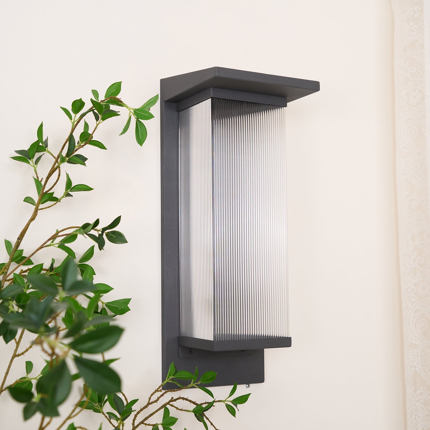 Solarise Steel Contemporary Wall Lamp - Letslighting