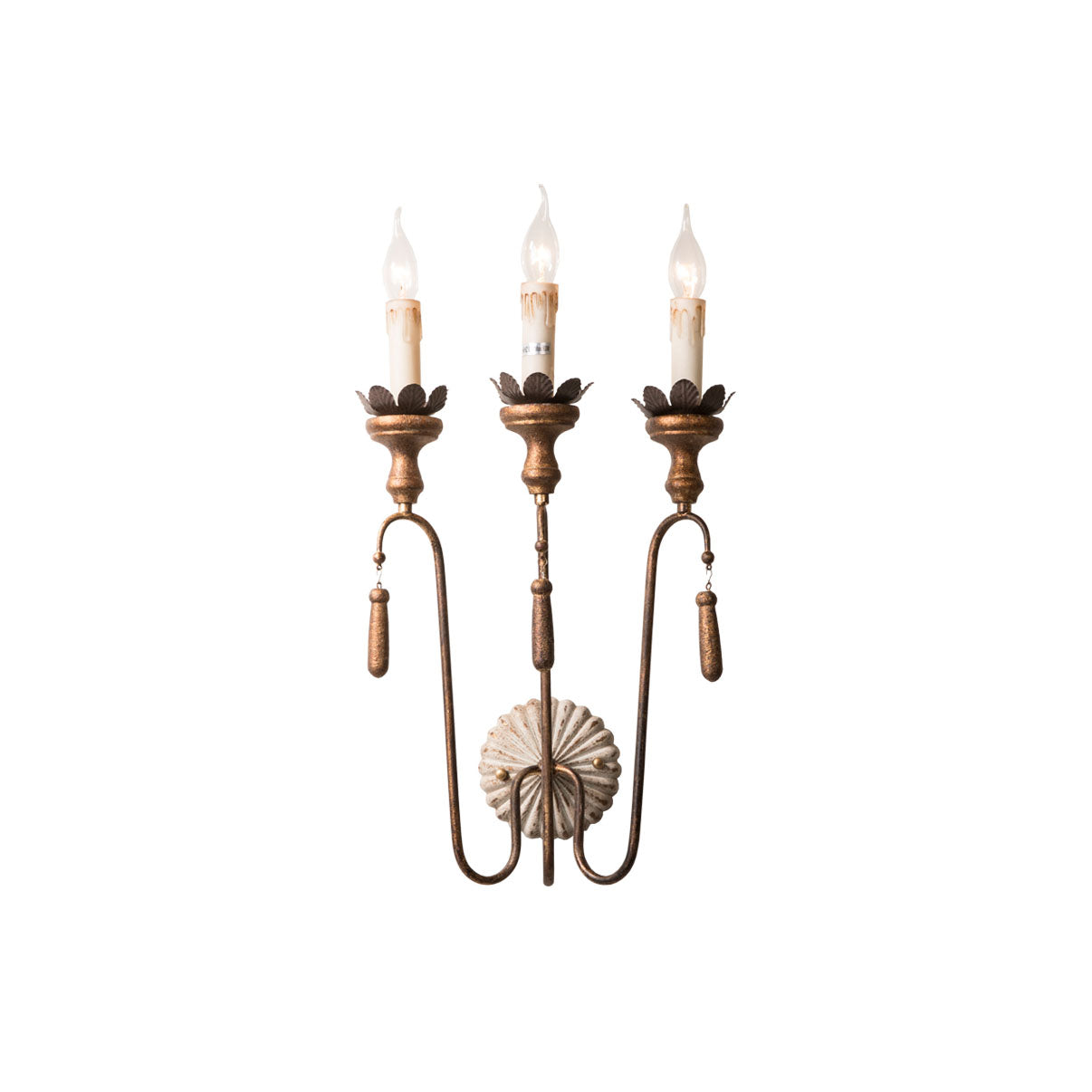 Avelaris Vintage Industrial Wooden Wall Lamp - Letslighting