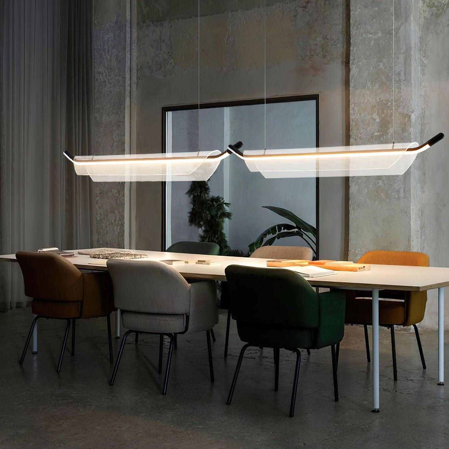 Glider Fashion Acrylic Pendant Light - Letslighting