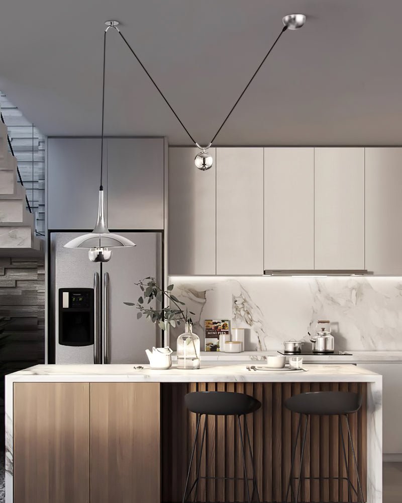 Lustra Pendant Lamp Adjustable for Living Room - Letslighting