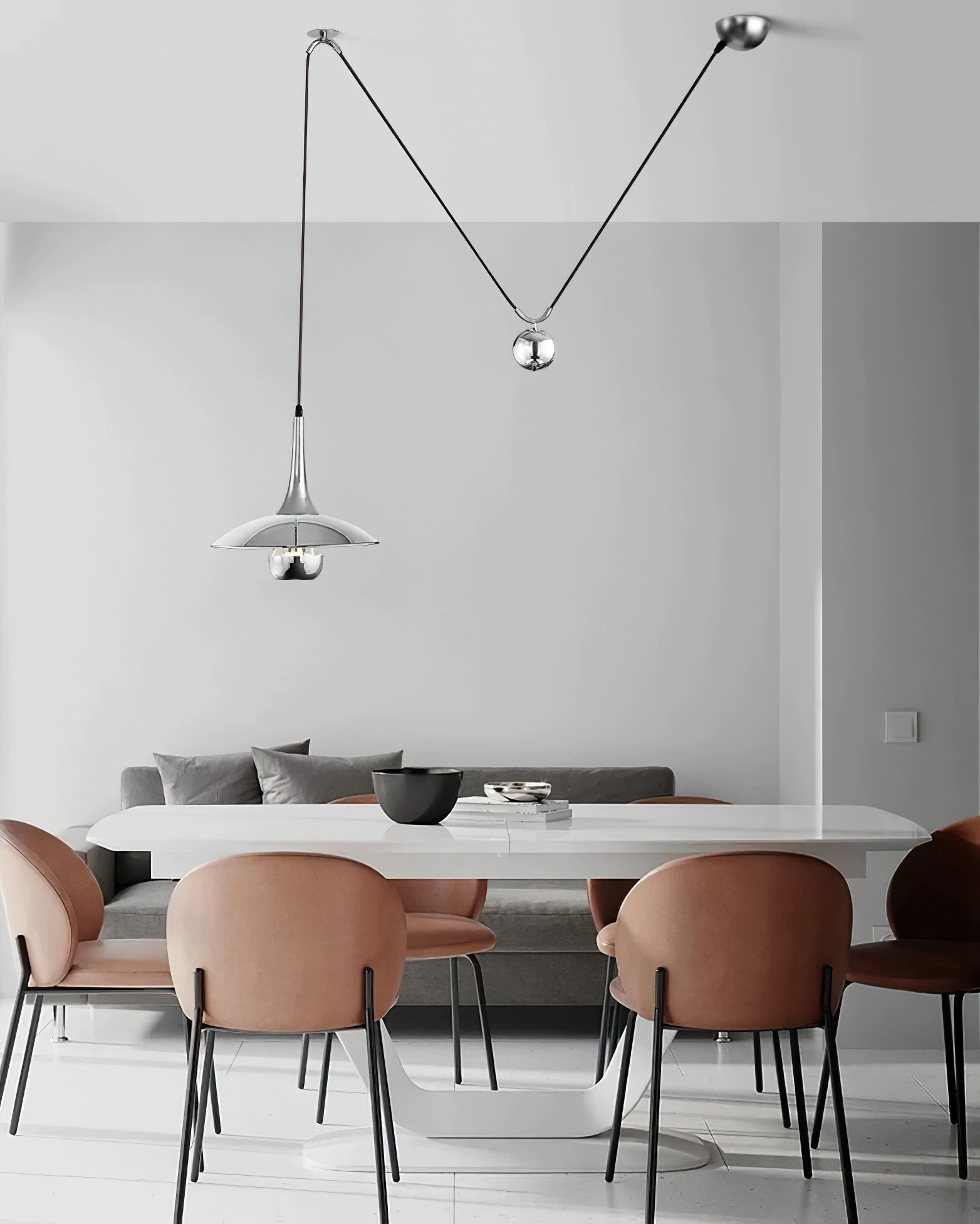 Lustra Pendant Lamp Adjustable for Living Room - Letslighting