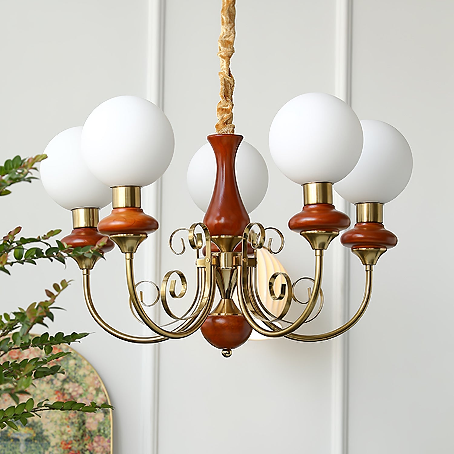 Valentina Modern Creative Chandelier Glass Dining Room Living Room