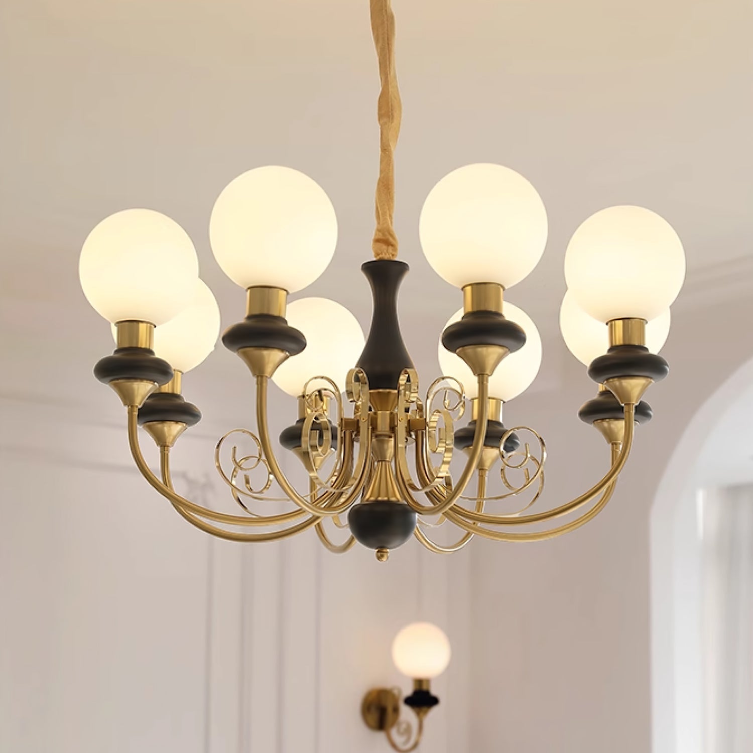 Valentina Modern Creative Chandelier Glass Dining Room Living Room