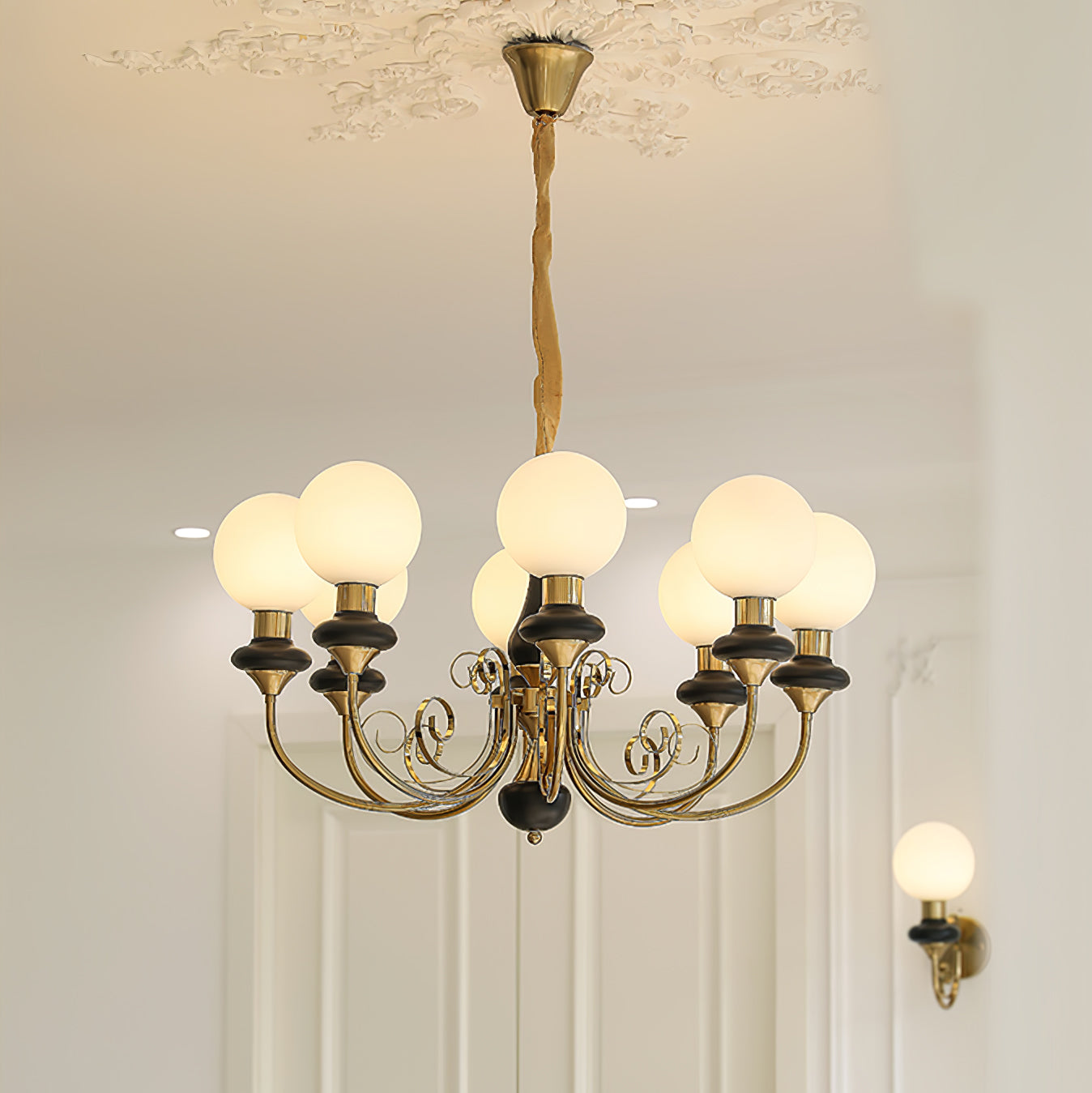 Valentina Modern Creative Chandelier Glass Dining Room Living Room