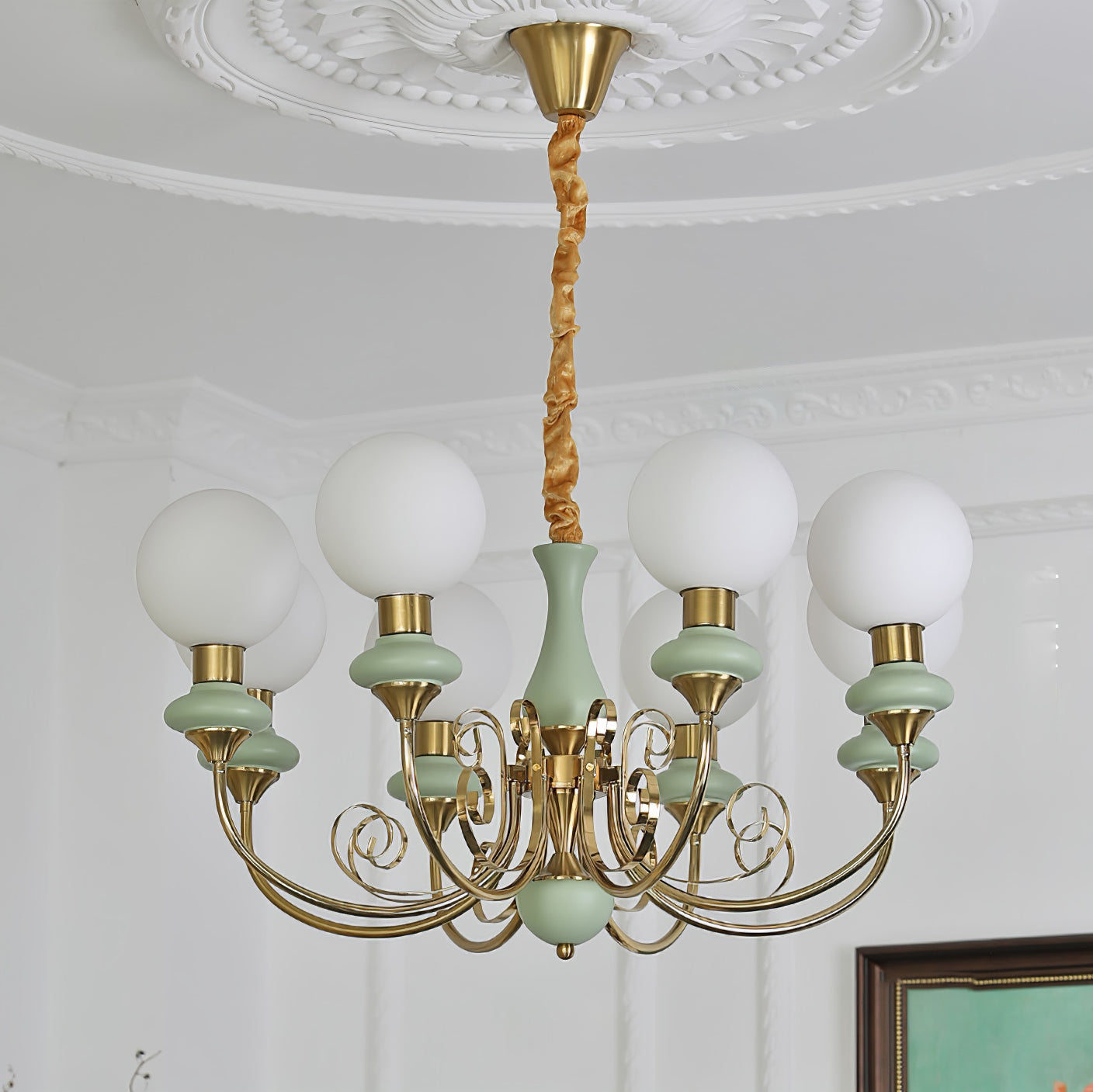 Valentina Modern Creative Chandelier Glass Dining Room Living Room