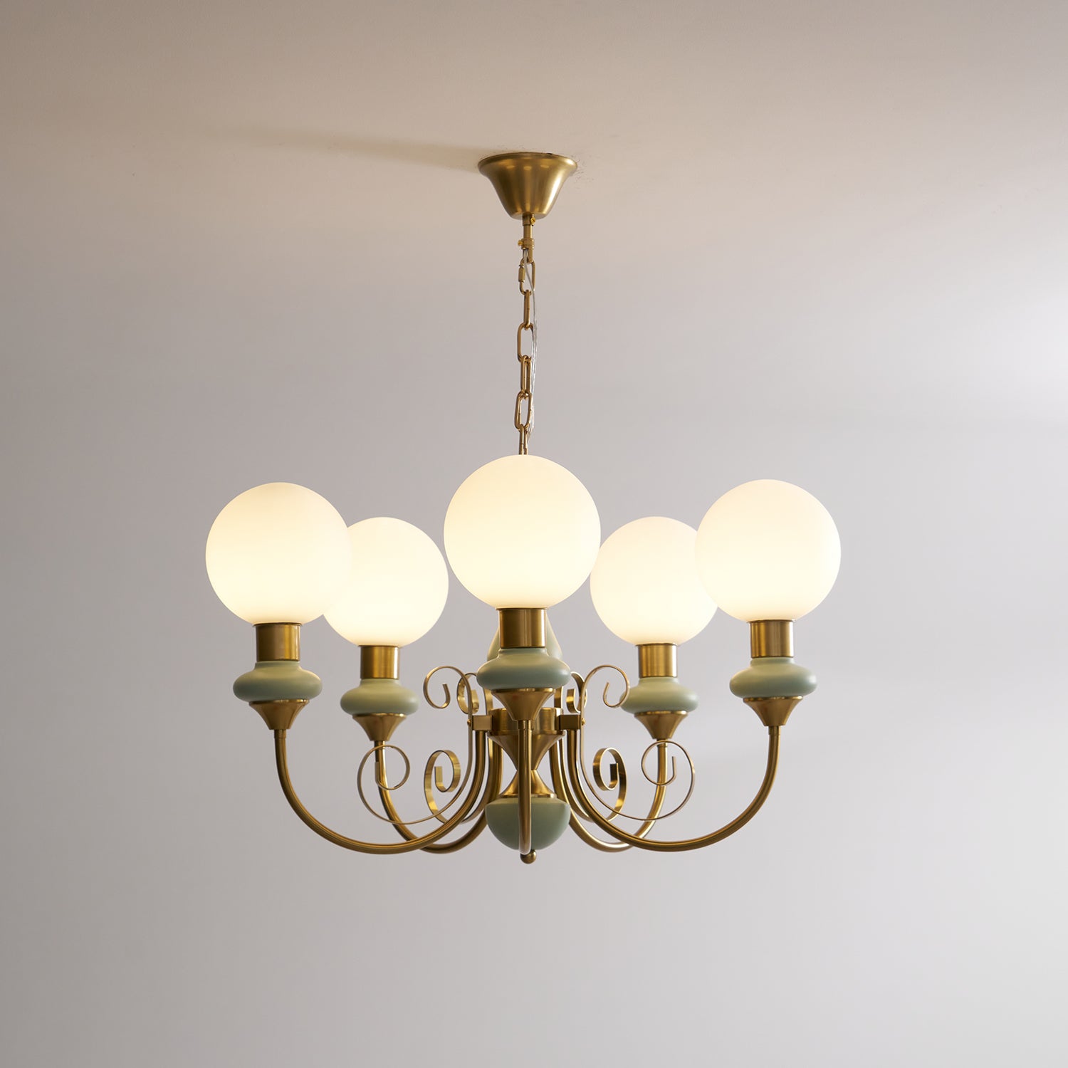 Evsolia Premium Nordic Art Onyx Glass Chandelier - Letslighting
