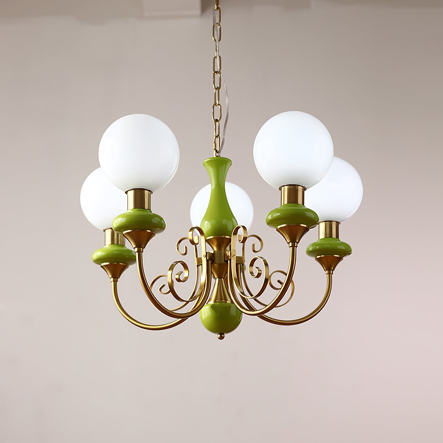 Evsolia Premium Nordic Art Onyx Glass Chandelier - Letslighting