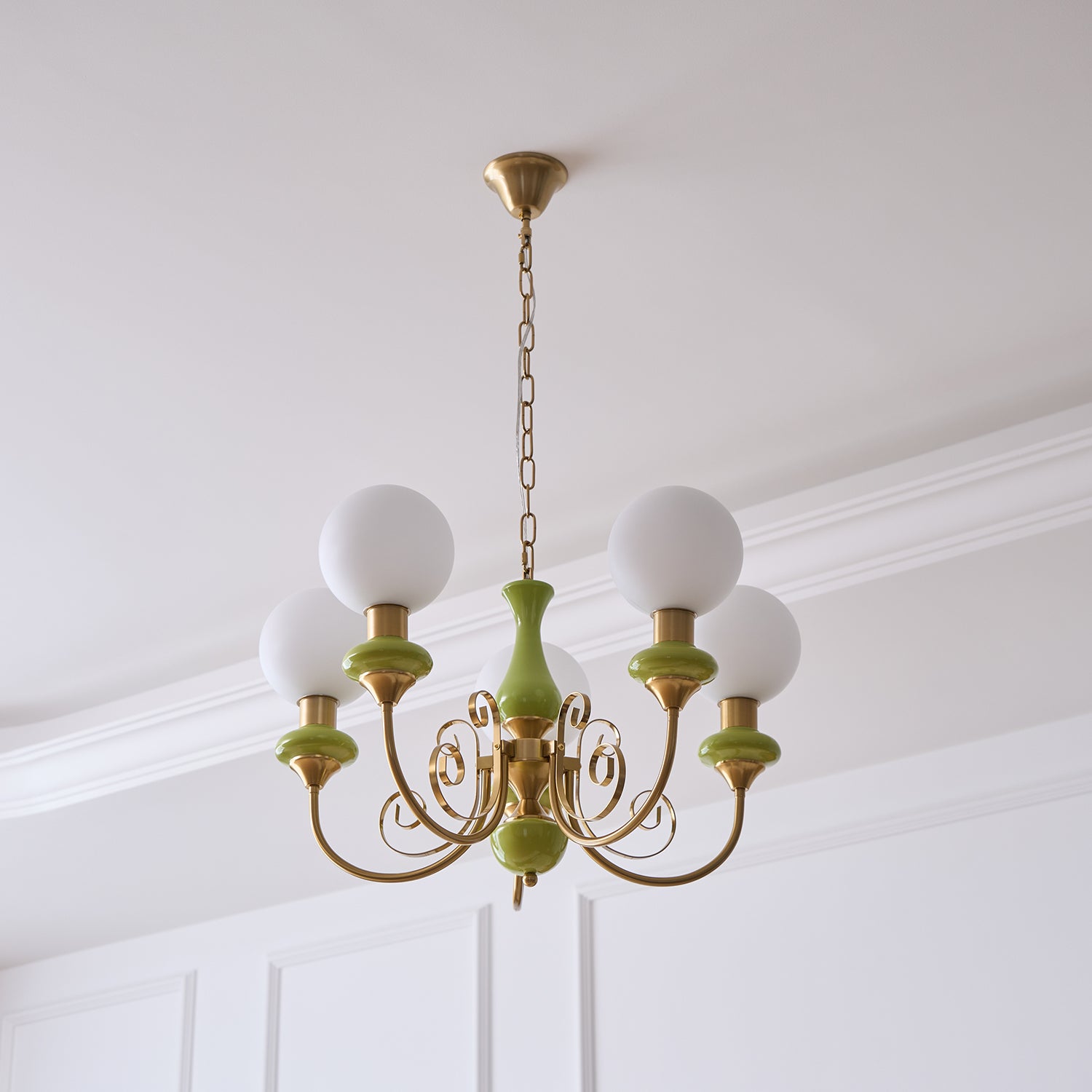 Evsolia Premium Nordic Art Onyx Glass Chandelier - Letslighting