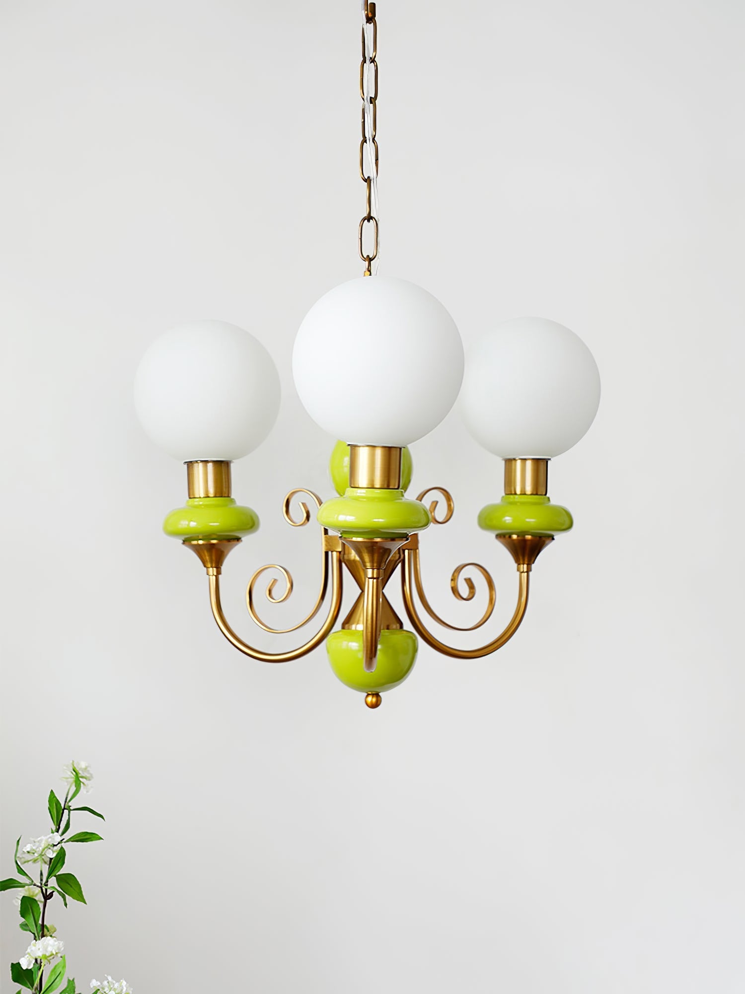 Evsolia Premium Nordic Art Onyx Glass Chandelier - Letslighting
