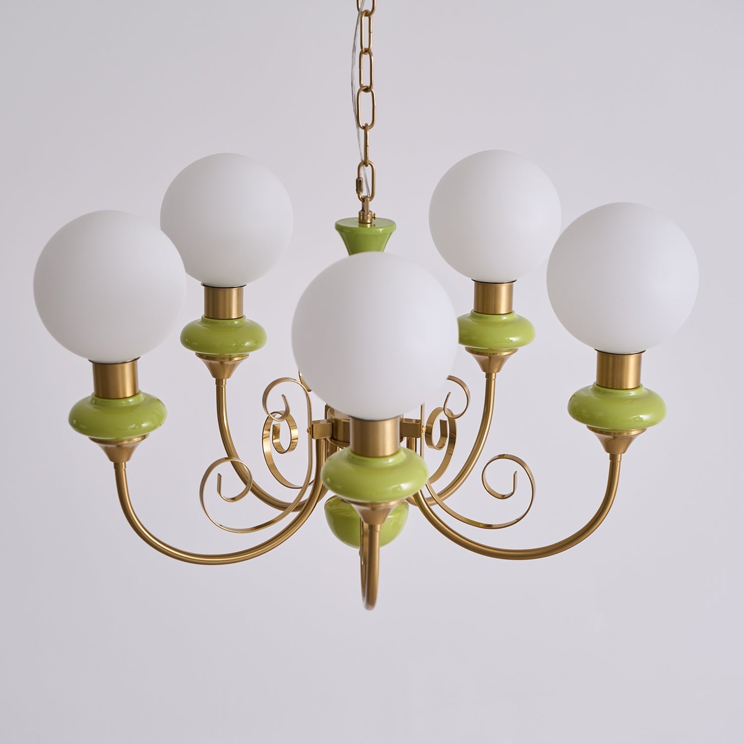 Evsolia Premium Nordic Art Onyx Glass Chandelier - Letslighting
