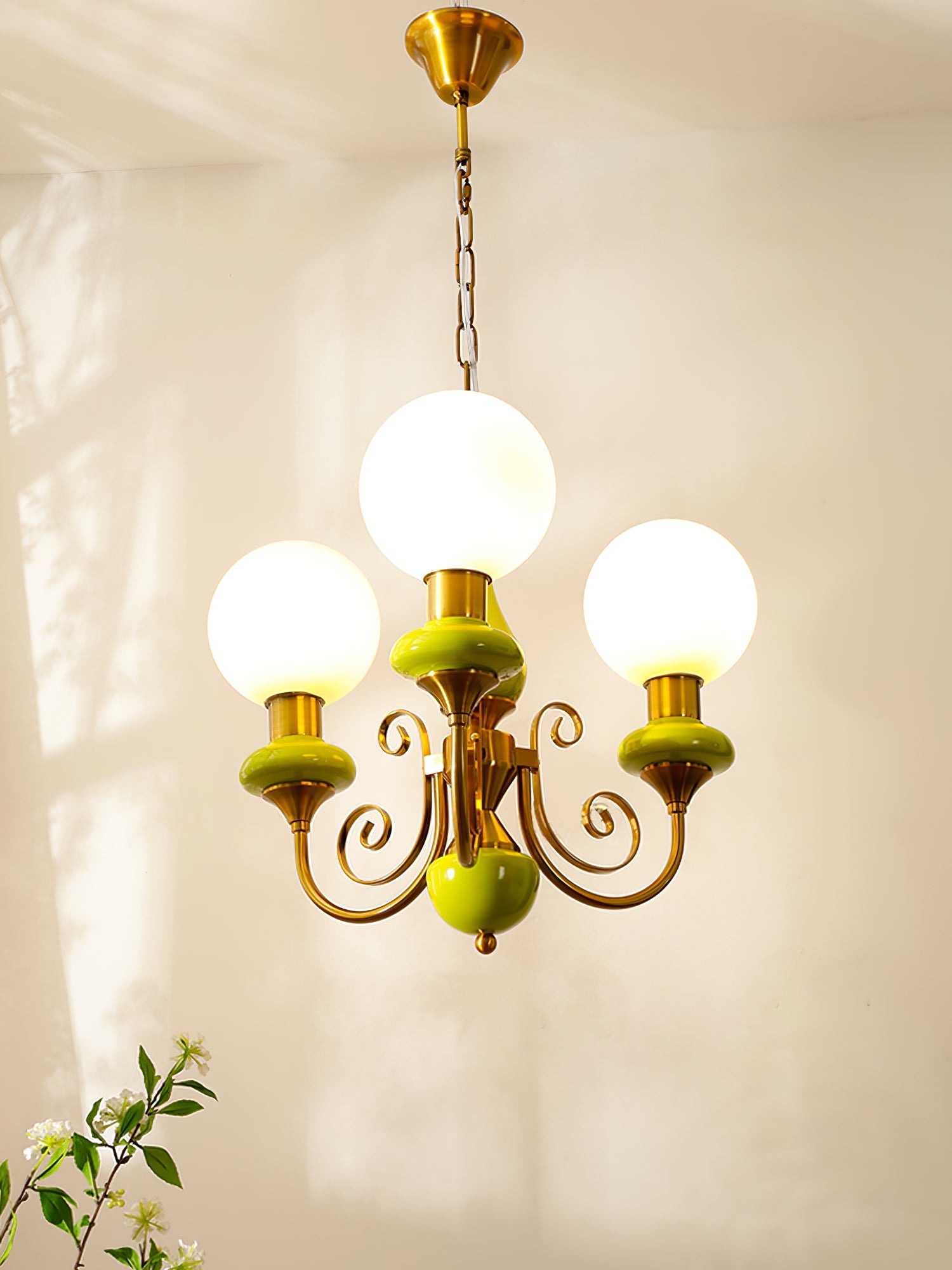 Evsolia Premium Nordic Art Onyx Glass Chandelier - Letslighting