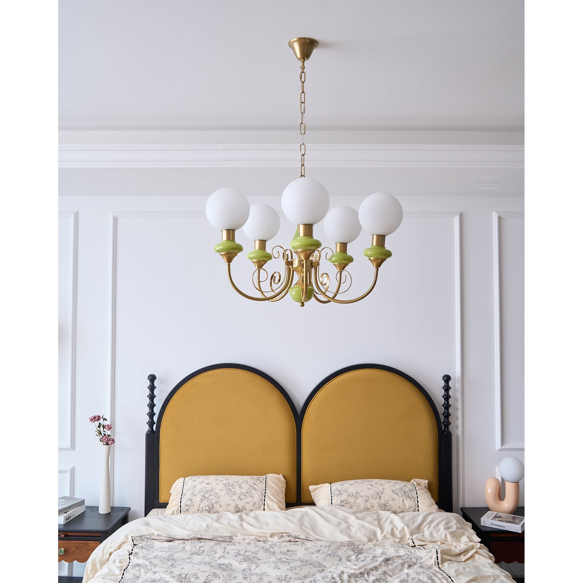 Evsolia Premium Nordic Art Onyx Glass Chandelier - Letslighting