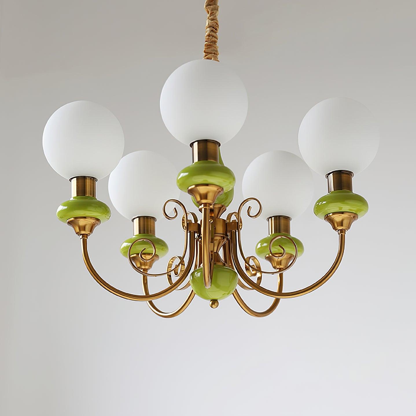 Valentina Modern Creative Chandelier Glass Dining Room Living Room