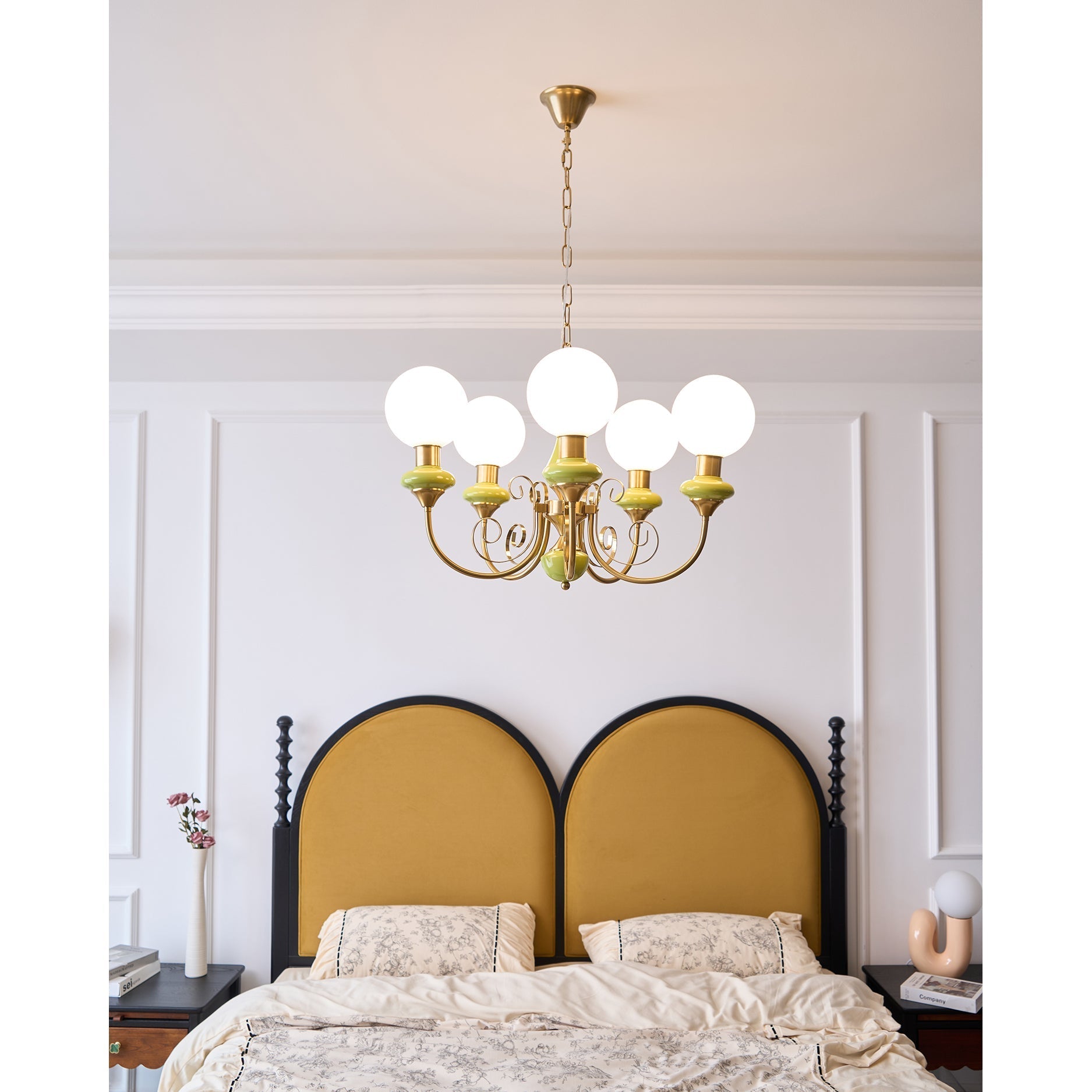 Evsolia Premium Nordic Art Onyx Glass Chandelier - Letslighting