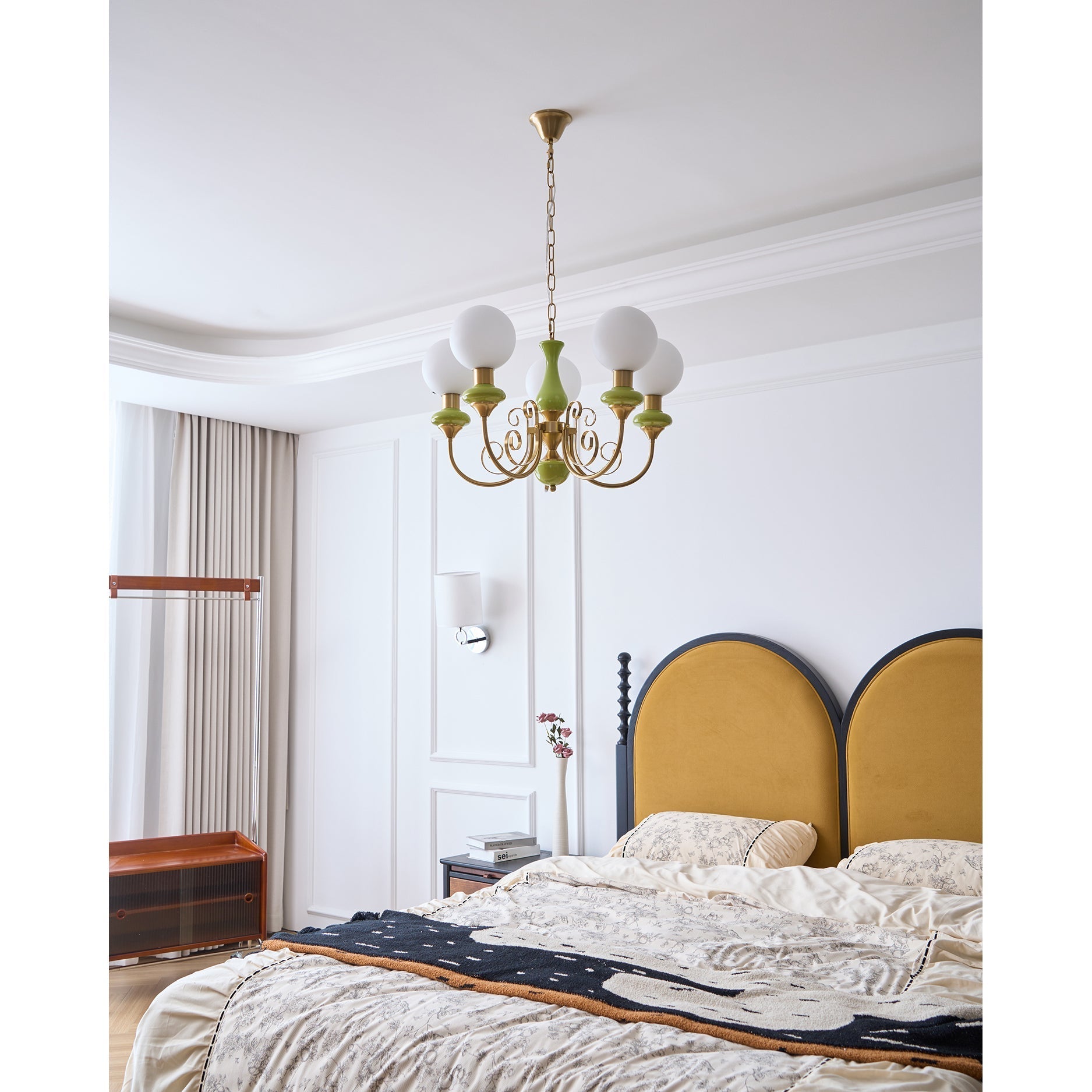 Evsolia Premium Nordic Art Onyx Glass Chandelier - Letslighting