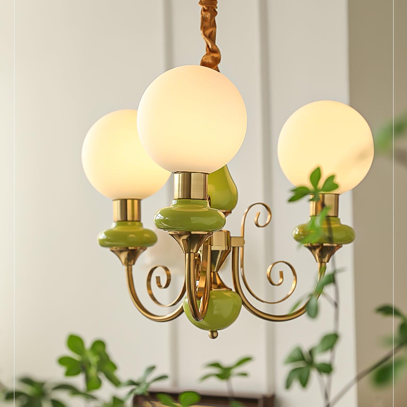 Valentina Modern Creative Chandelier Glass Dining Room Living Room