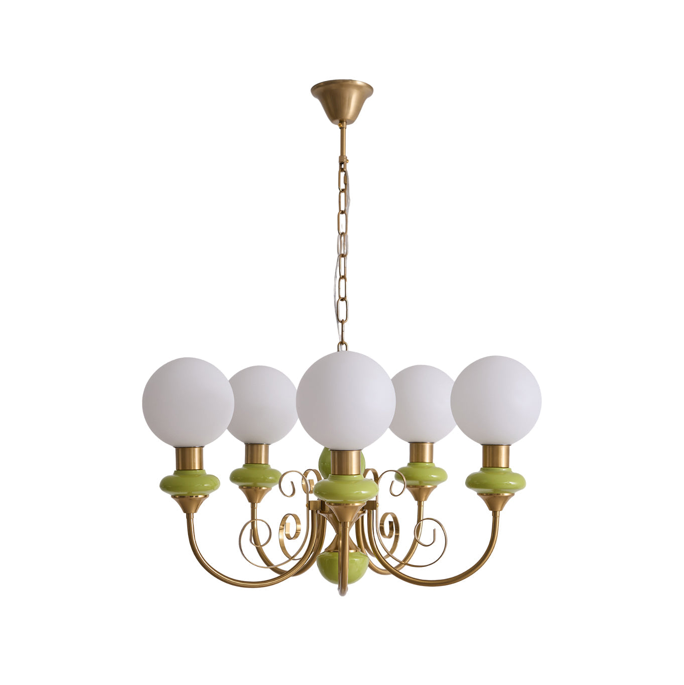 Evsolia Premium Nordic Art Onyx Glass Chandelier - Letslighting