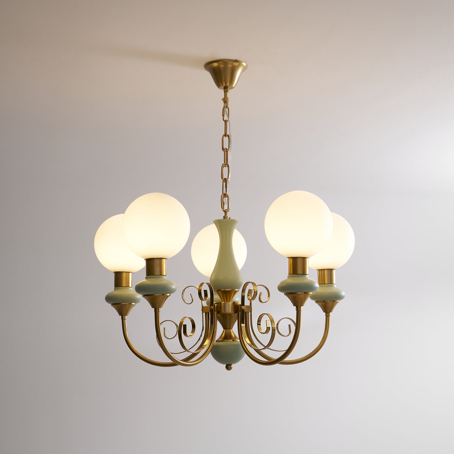Evsolia Premium Nordic Art Onyx Glass Chandelier - Letslighting