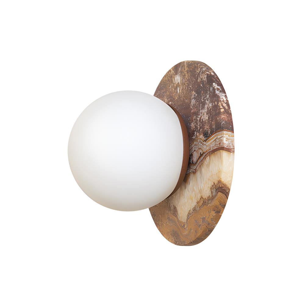 Ovyna Modern Minimalist Onyx Glass Wall Lamp - Letslighting