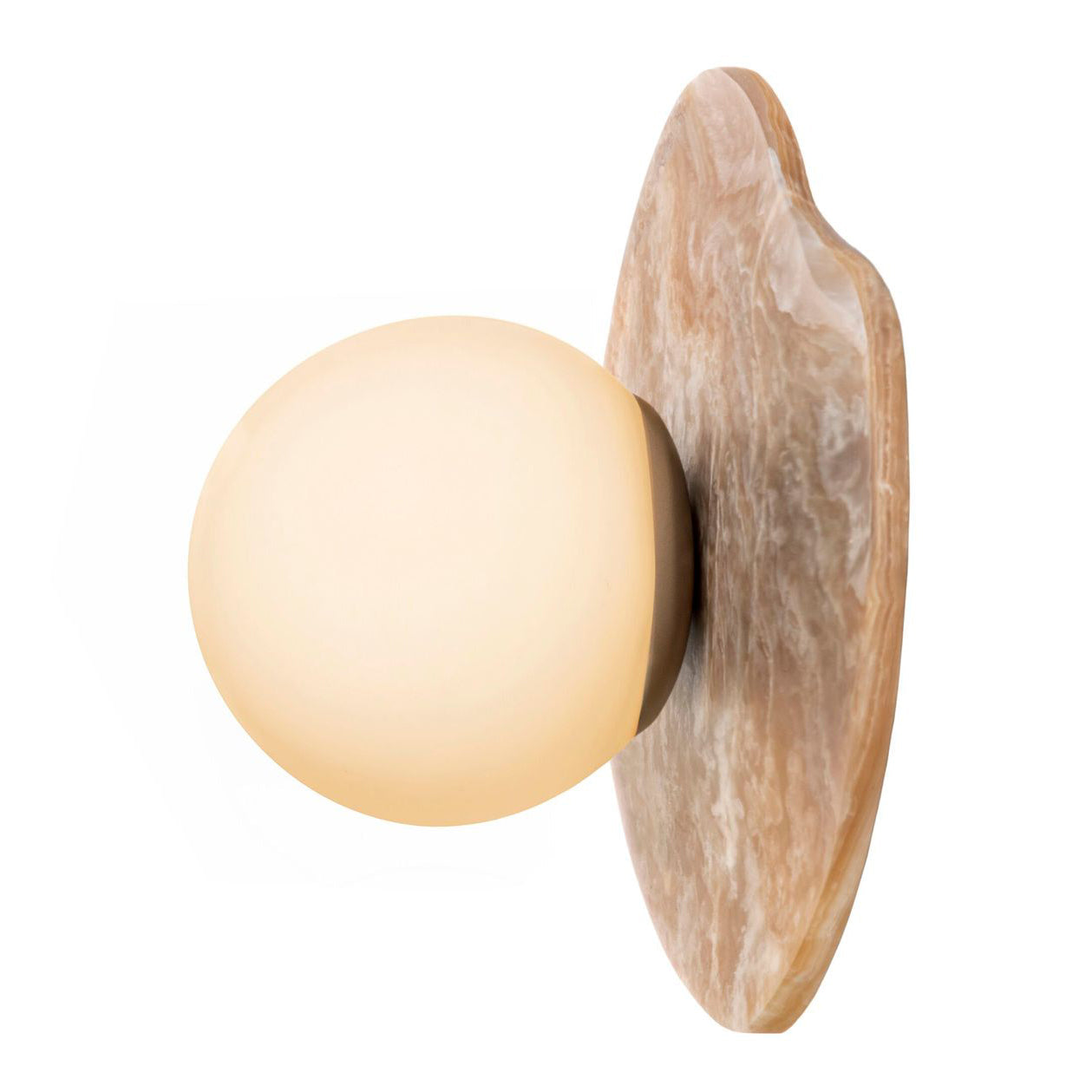 Lyvyneth Modern Minimalist Onyx Nopal Wall Lamp - Letslighting