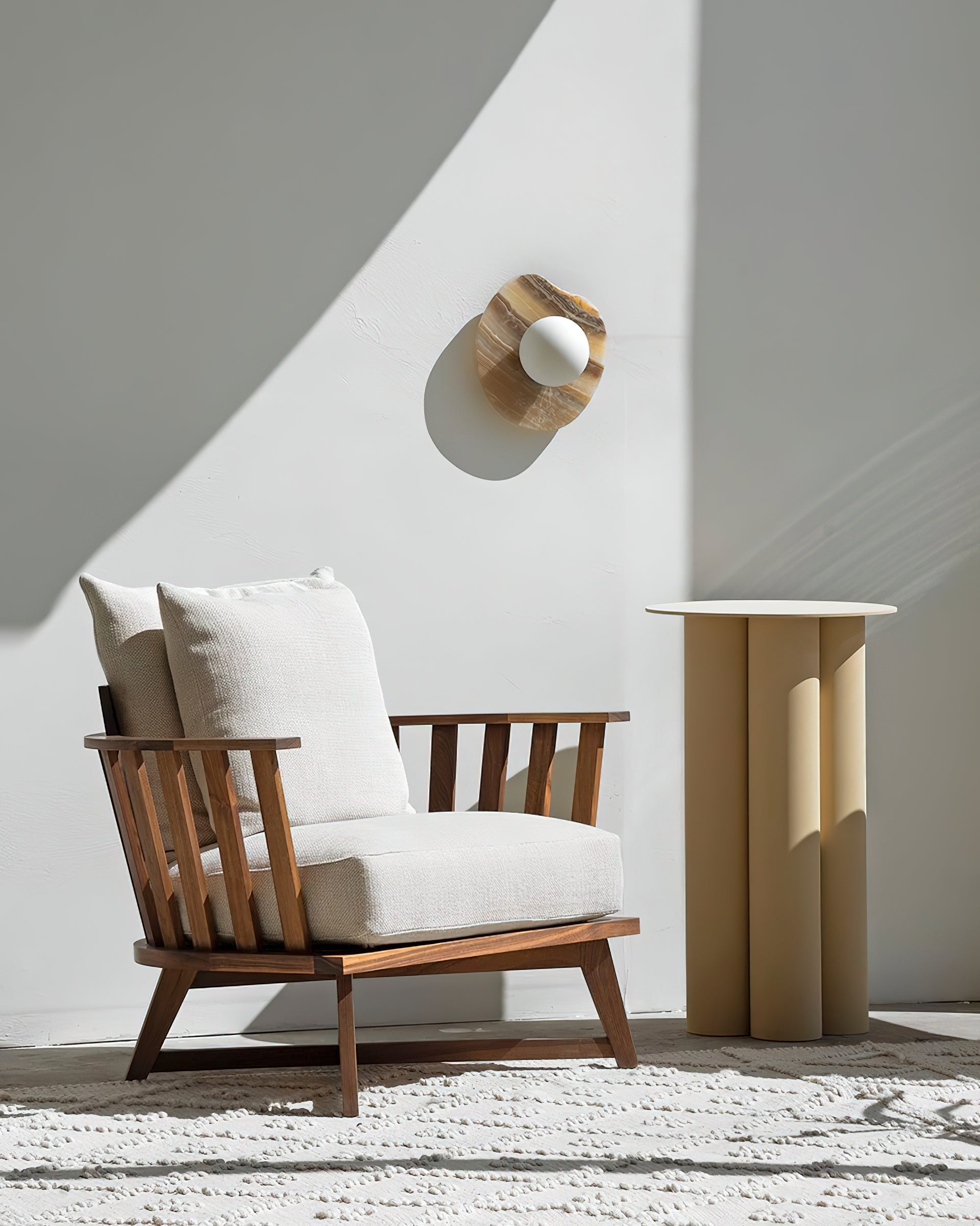 Lyvyneth Modern Minimalist Onyx Nopal Wall Lamp - Letslighting